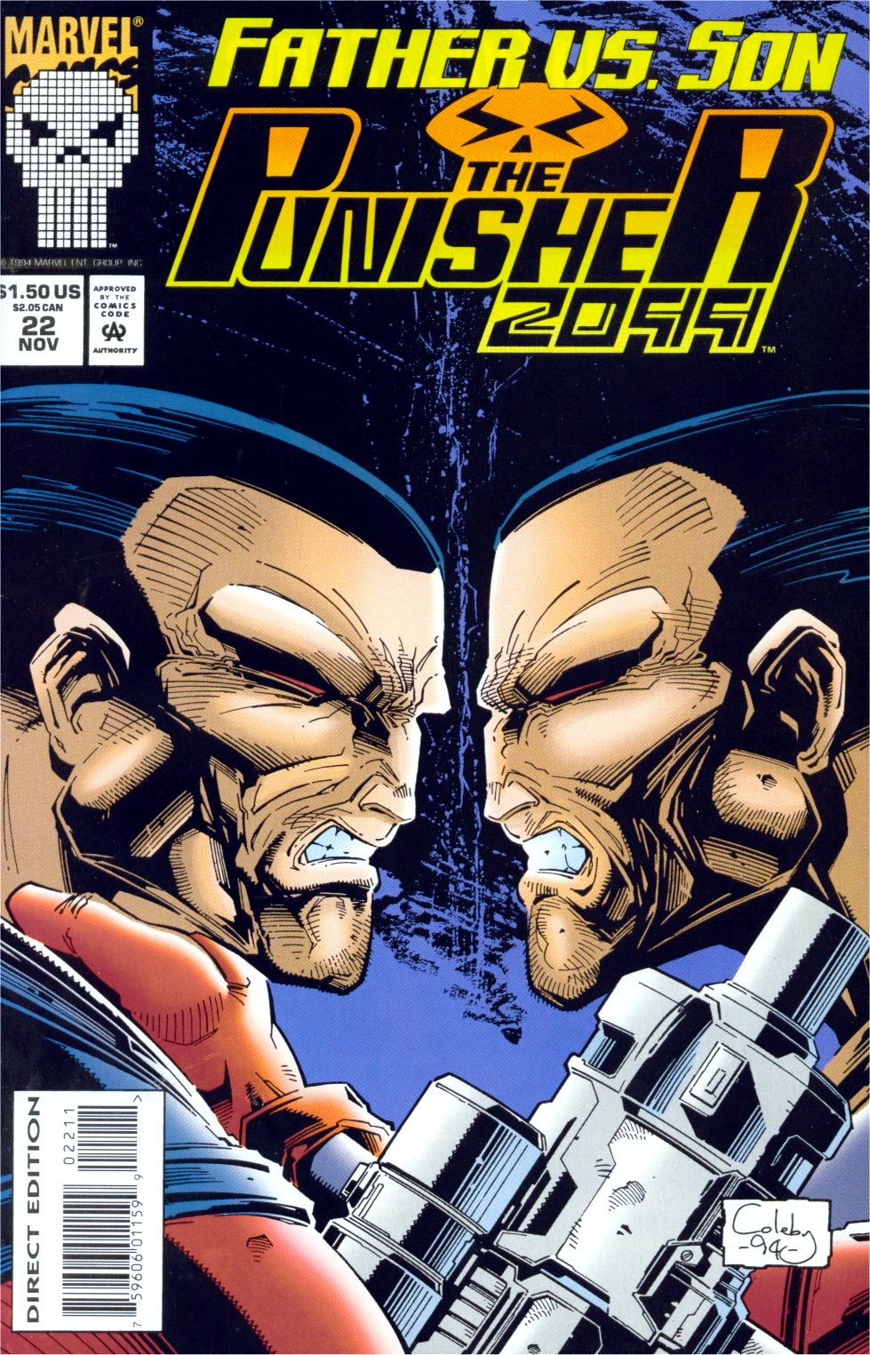 Read online Punisher 2099 comic -  Issue #22 - 1