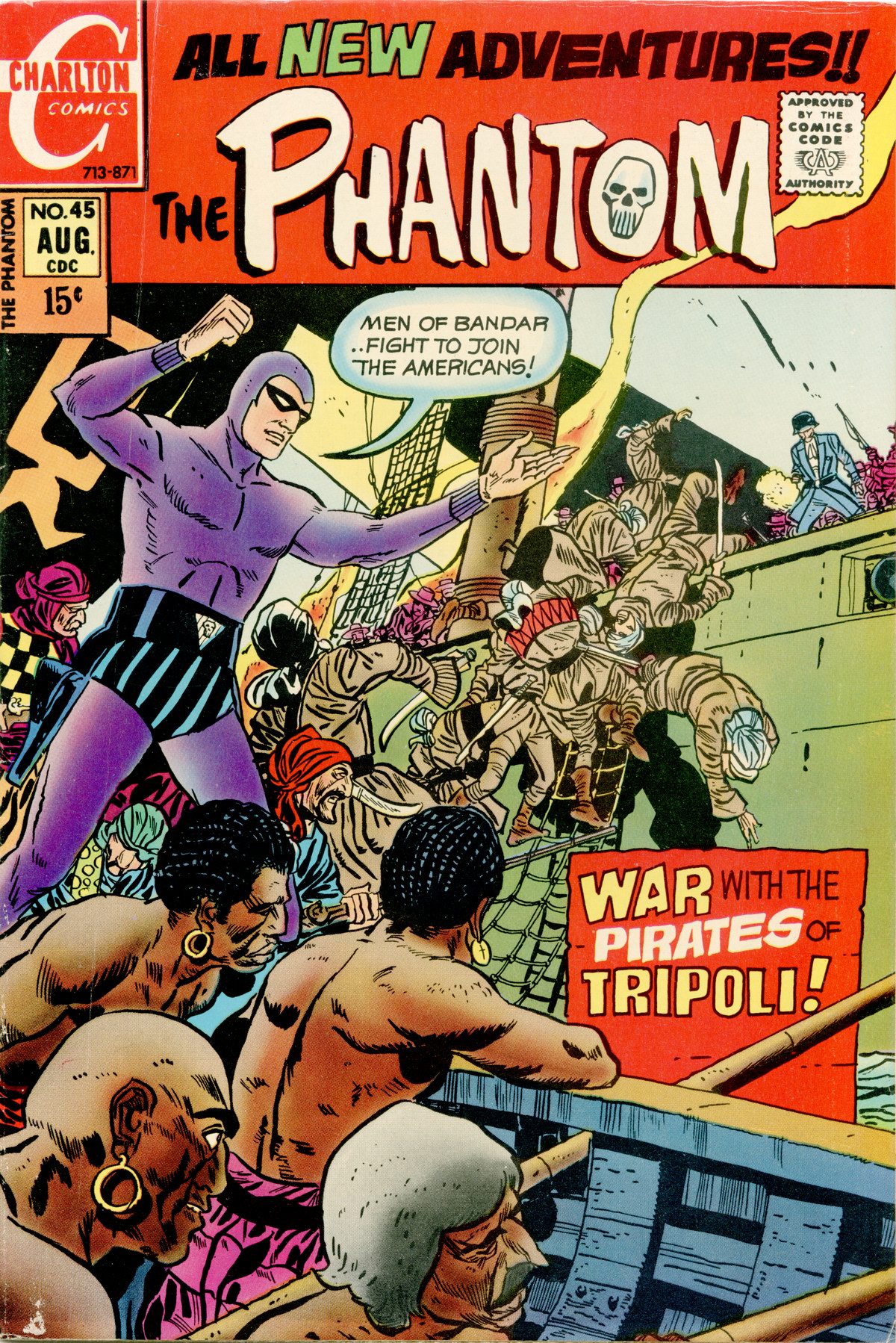 Read online The Phantom (1969) comic -  Issue #45 - 1