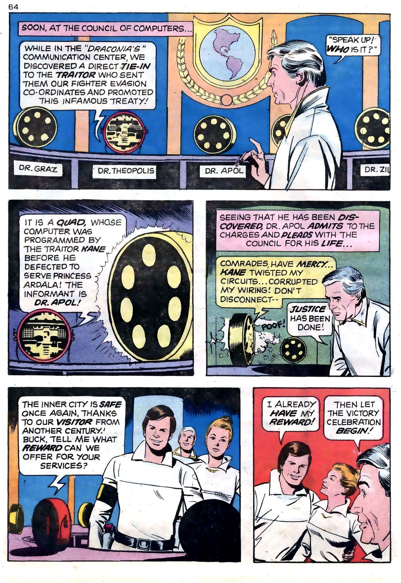 Read online Buck Rogers (1979) comic -  Issue # Full - 64