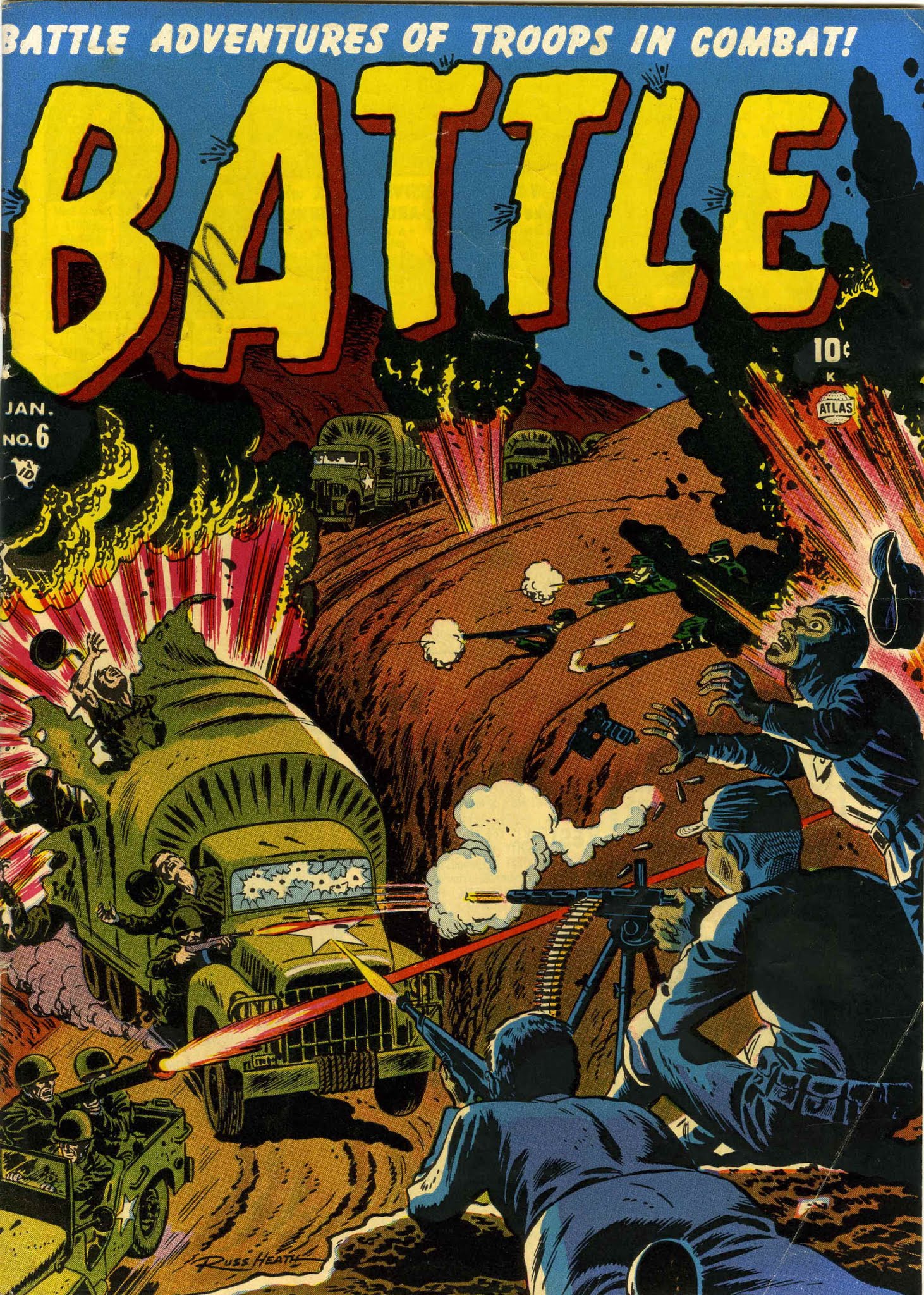 Read online Battle comic -  Issue #6 - 1