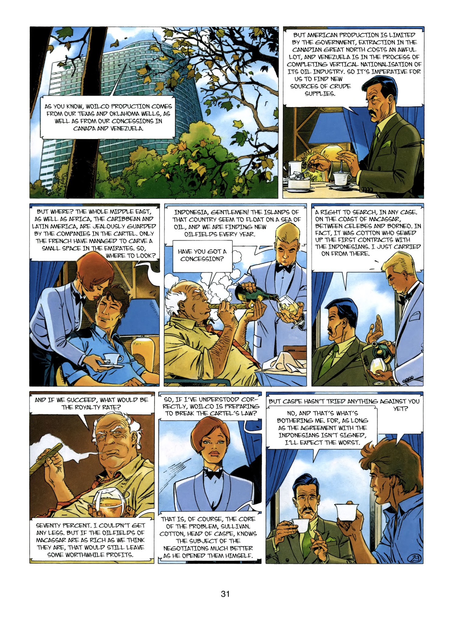 Read online Largo Winch comic -  Issue # TPB 5 - 32