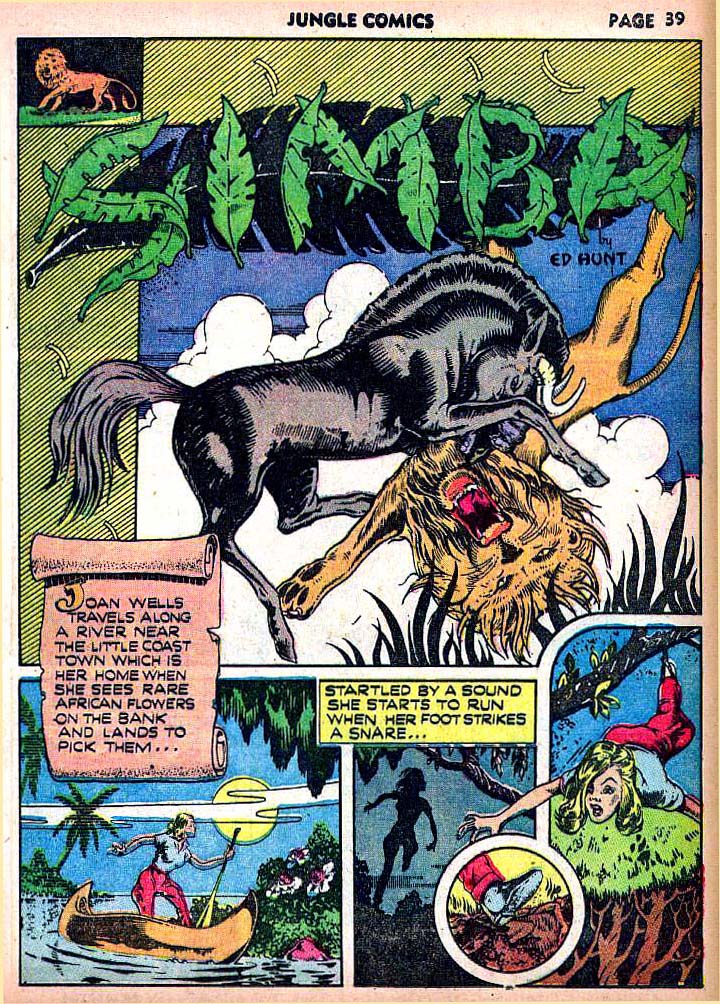 Read online Jungle Comics comic -  Issue #22 - 41