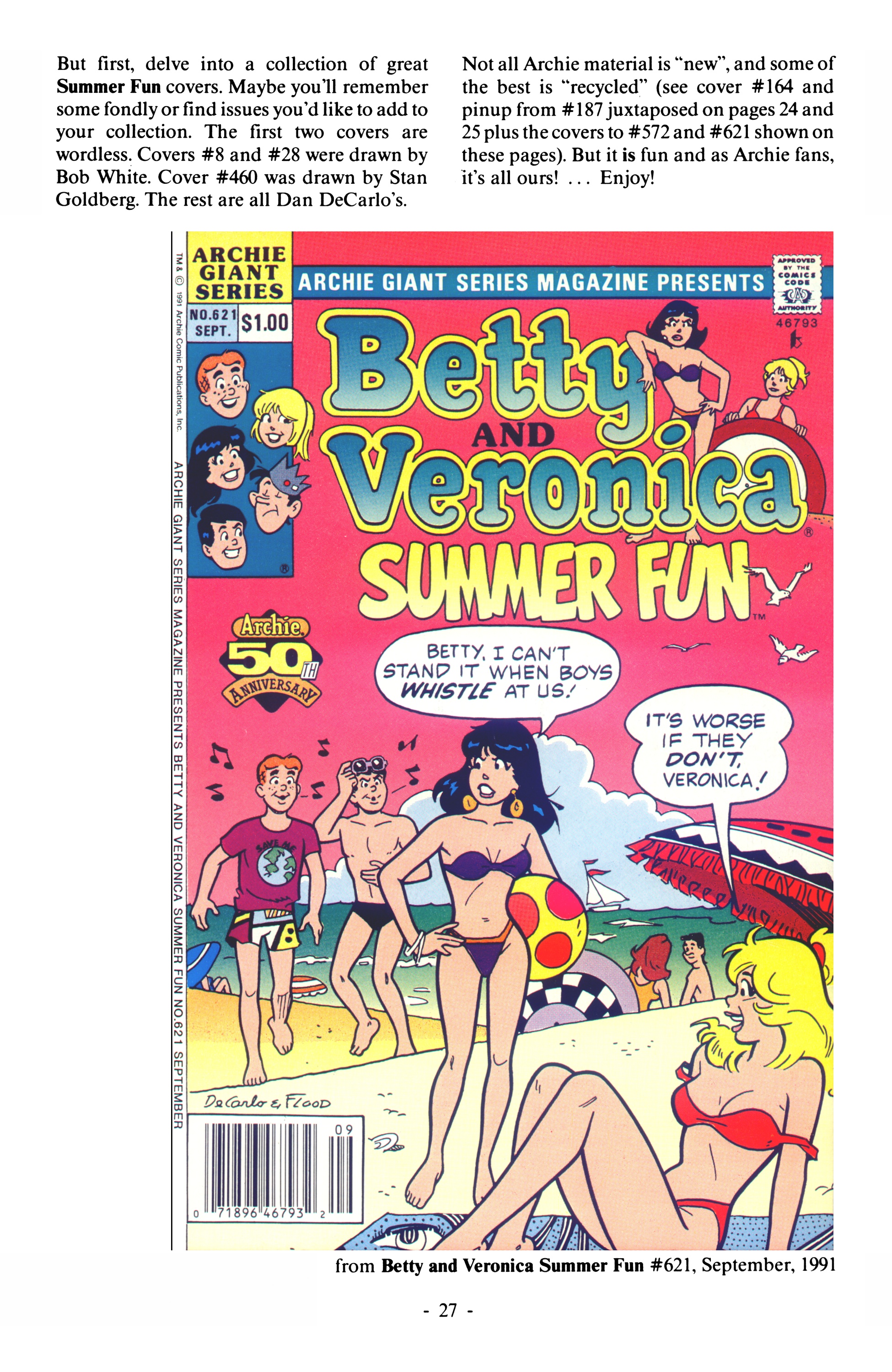 Read online Best of Betty and Veronica Summer Fun comic -  Issue # TPB (Part 1) - 39