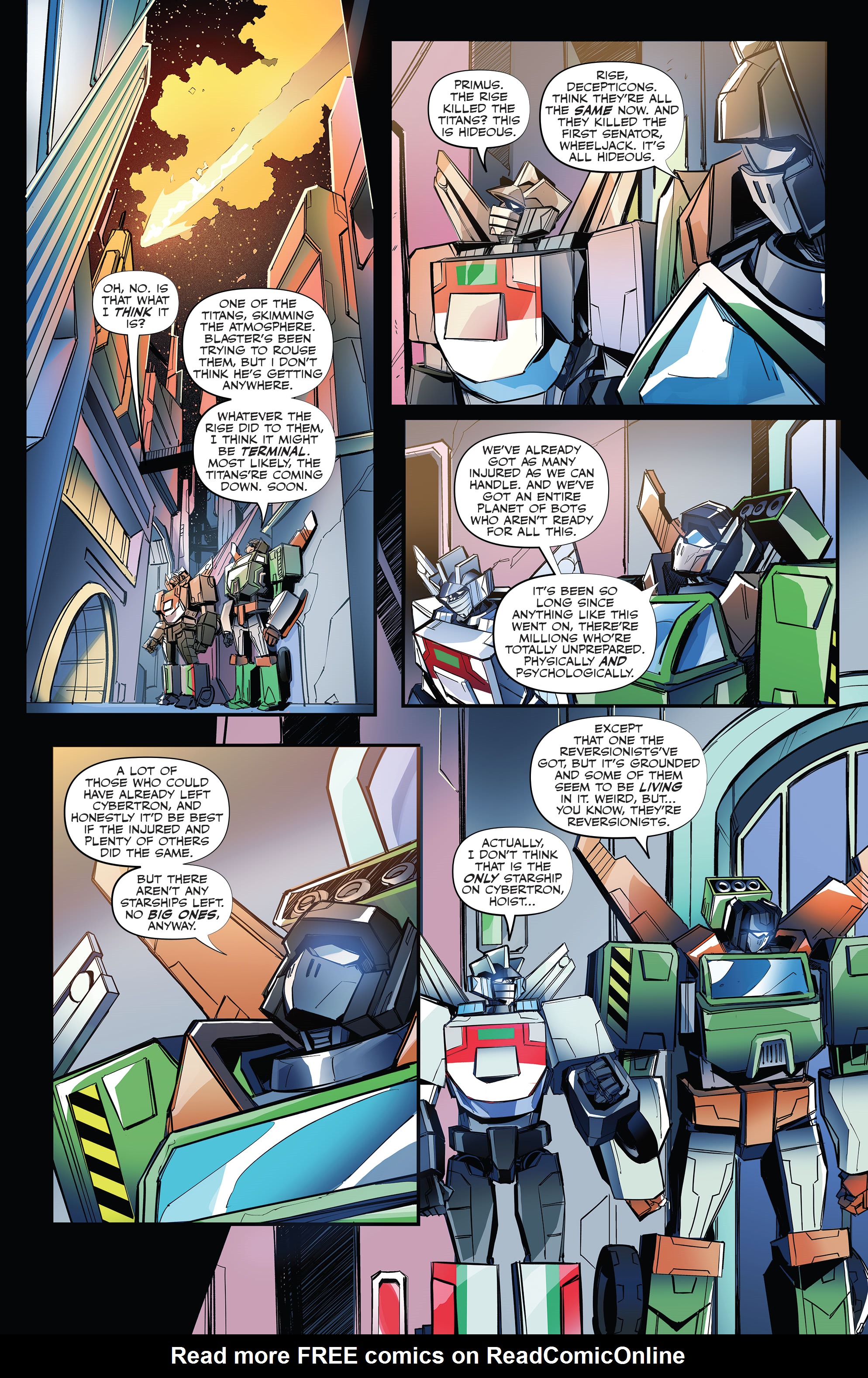Read online Transformers: Escape comic -  Issue #1 - 17