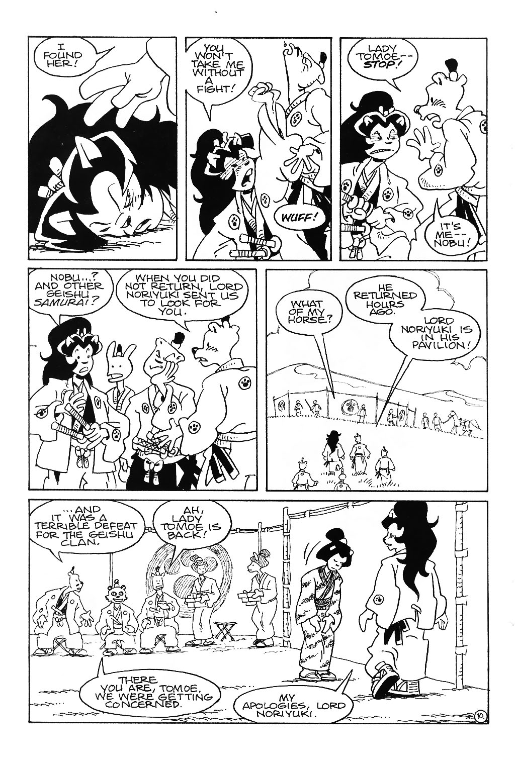 Read online Usagi Yojimbo (1996) comic -  Issue #81 - 12