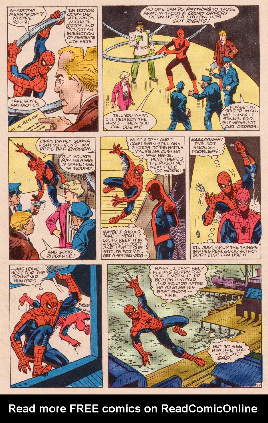 Read online Web of Spider-Man (1985) comic -  Issue #5 - 23