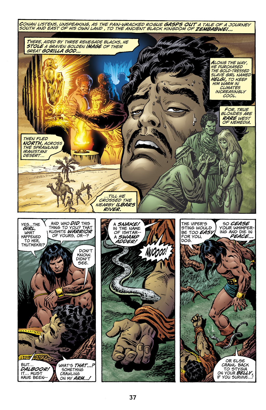 Read online The Chronicles of Conan comic -  Issue # TPB 5 (Part 1) - 36