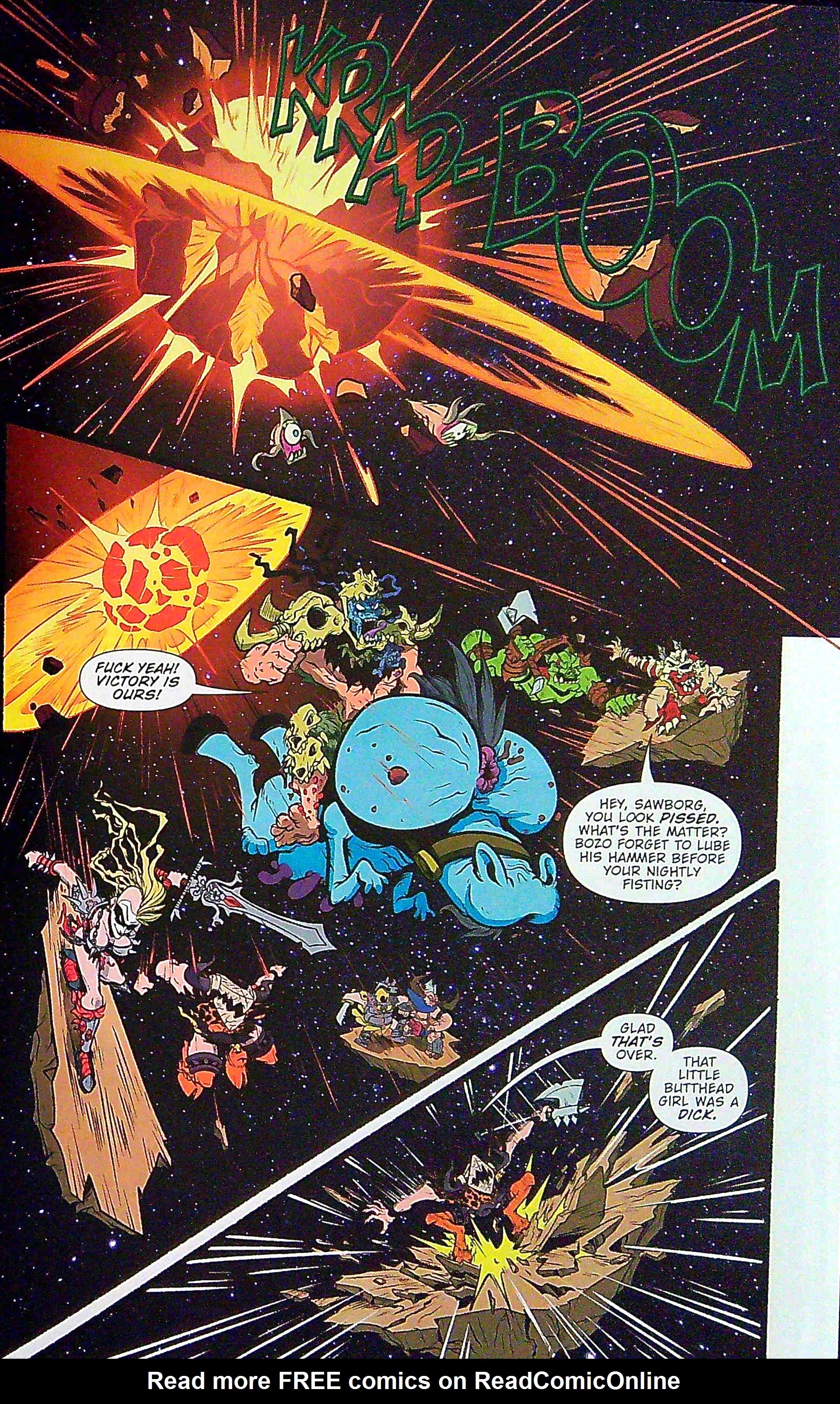 Read online GWAR: The Enormogantic Fail comic -  Issue # TPB - 15