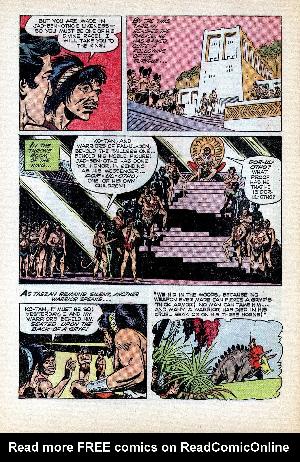 Read online Tarzan (1962) comic -  Issue #167 - 4