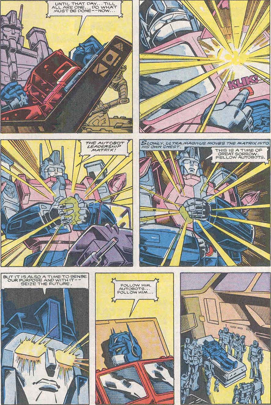 Read online The Transformers: The Movie comic -  Issue #1 - 20