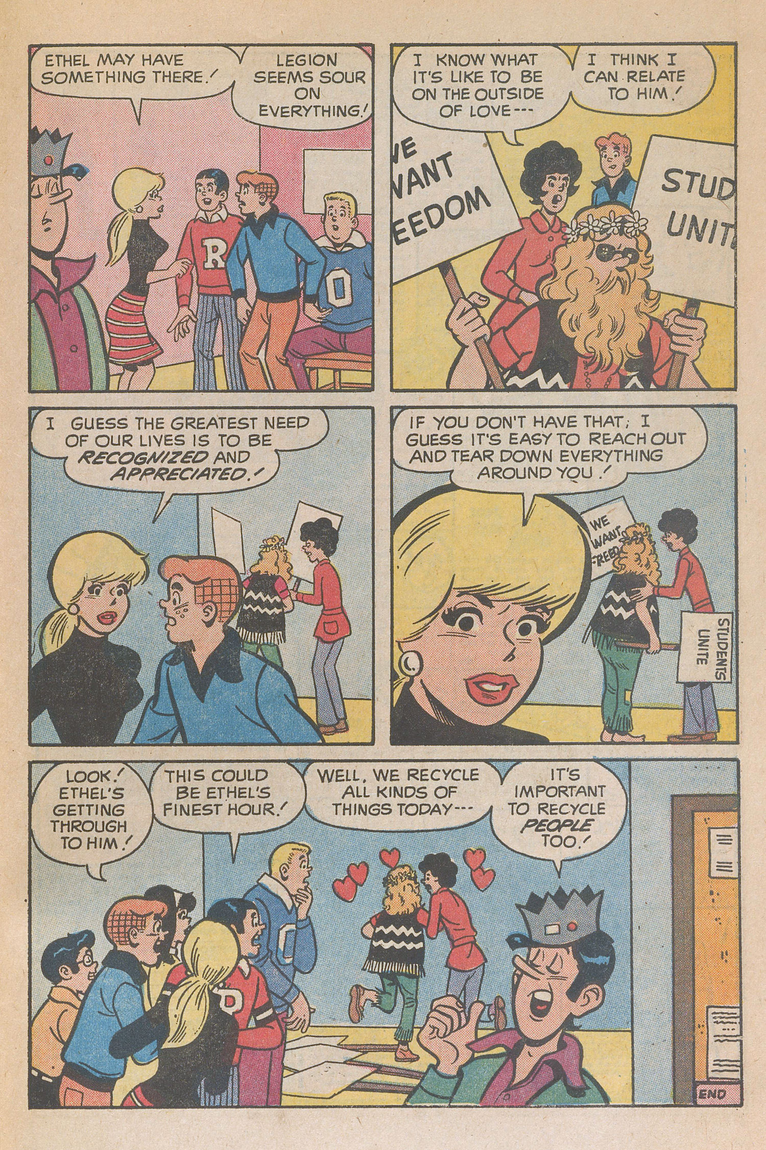 Read online Reggie and Me (1966) comic -  Issue #55 - 33