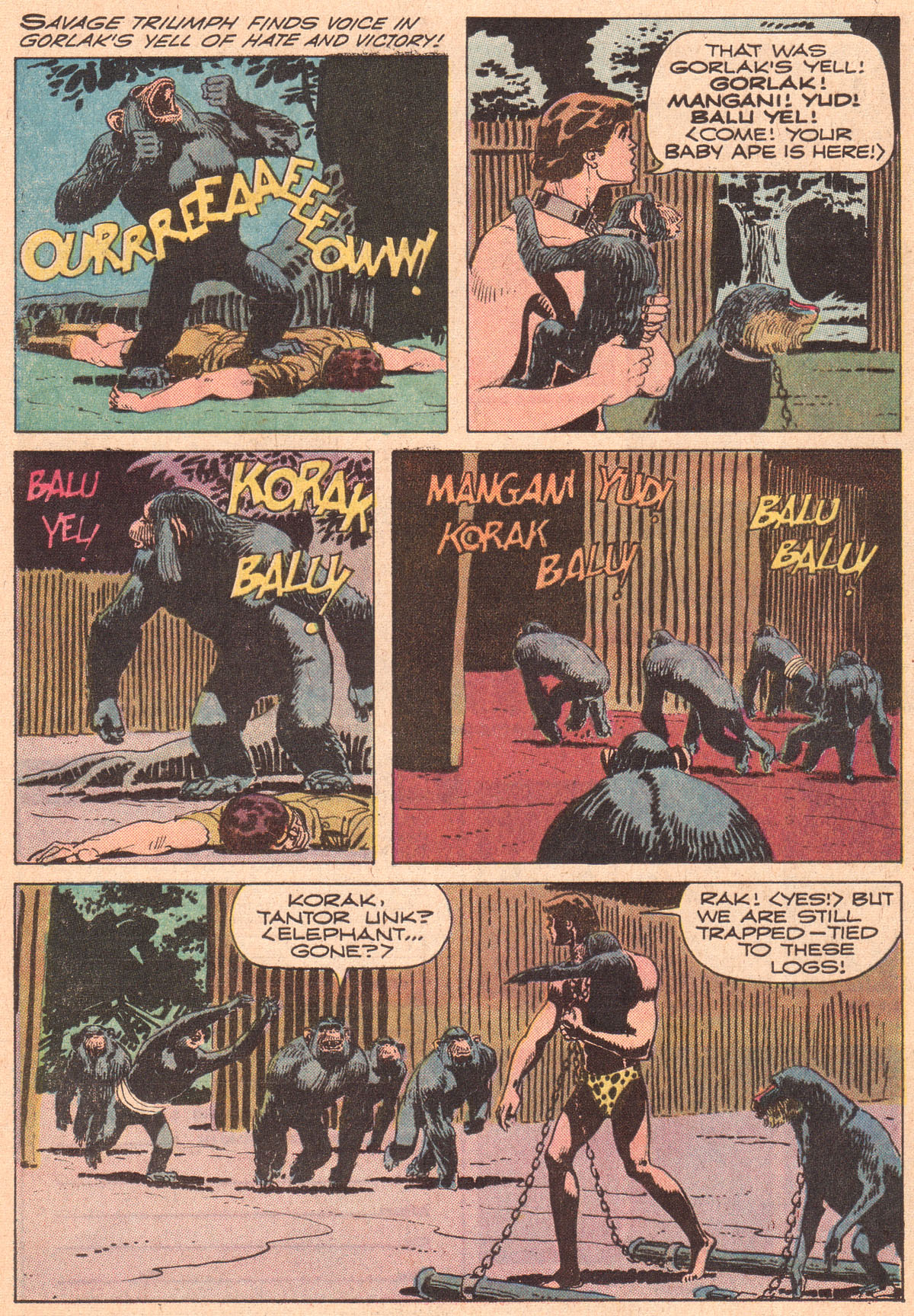 Read online Korak, Son of Tarzan (1964) comic -  Issue #41 - 19