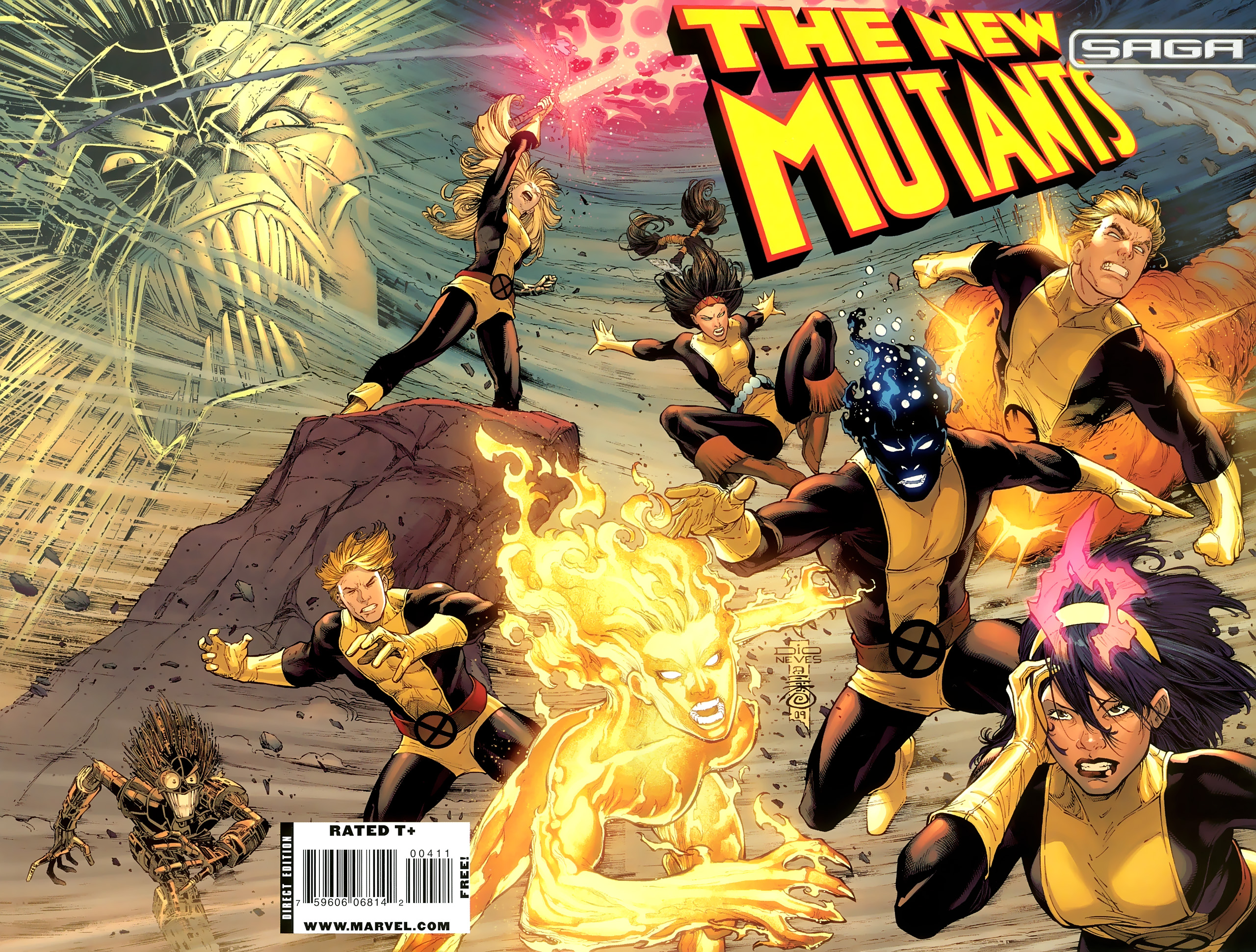 Read online New Mutants Saga comic -  Issue # Full - 1