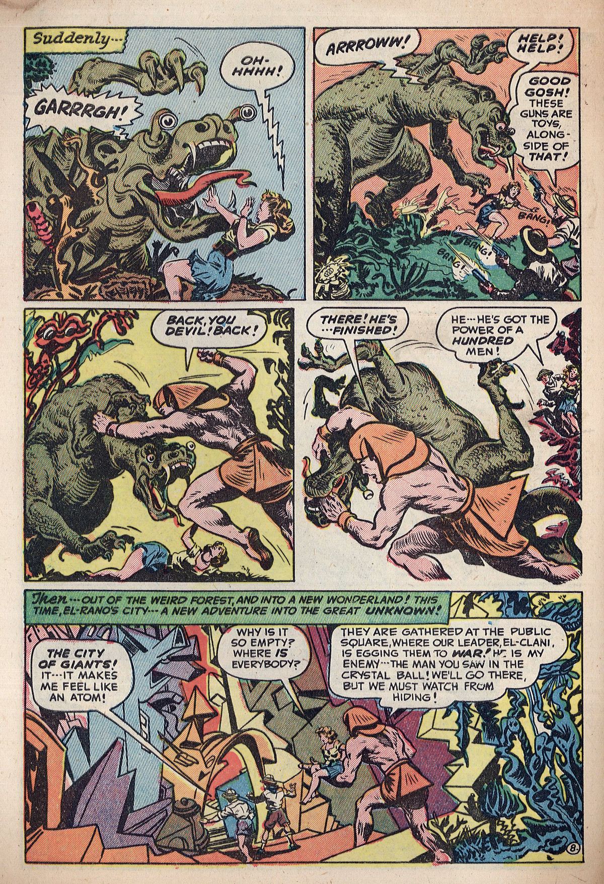 Read online Adventures Into The Unknown comic -  Issue #4 - 10