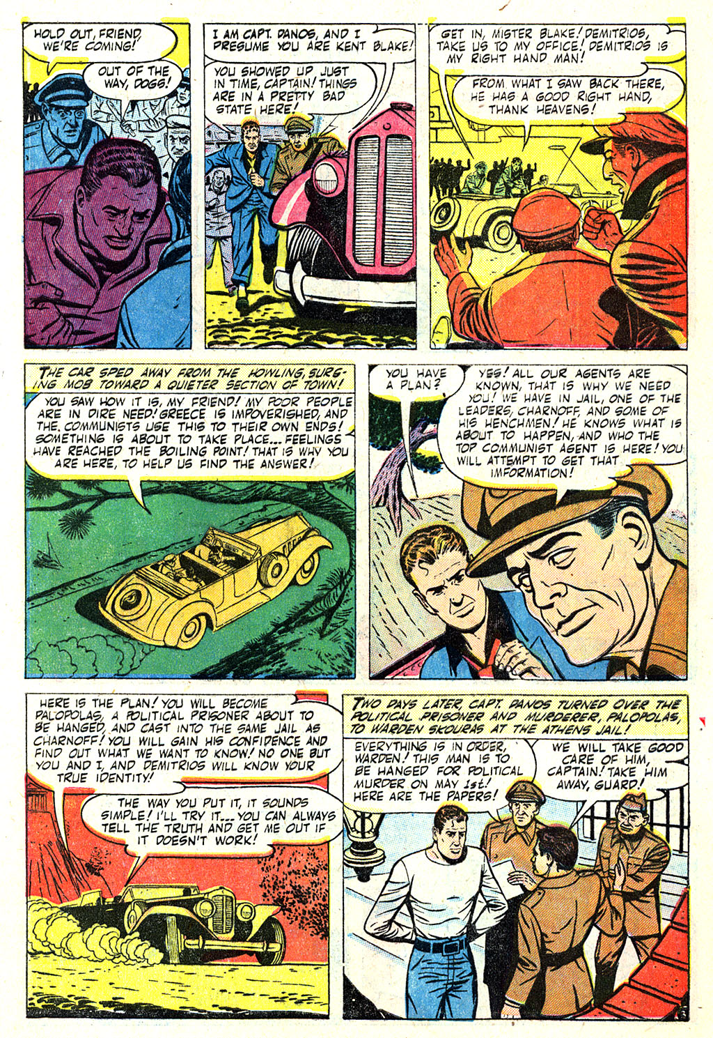 Read online Kent Blake of the Secret Service comic -  Issue #5 - 5