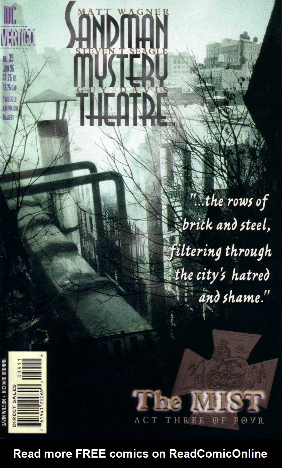 Read online Sandman Mystery Theatre comic -  Issue #39 - 1