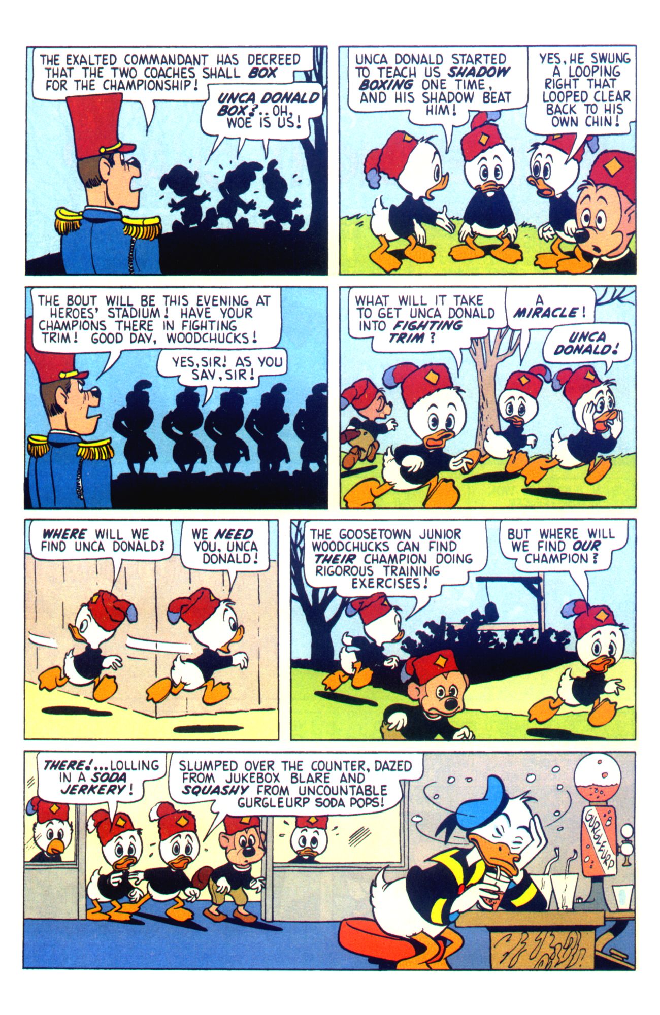 Read online Walt Disney's Junior Woodchucks Limited Series comic -  Issue #1 - 4