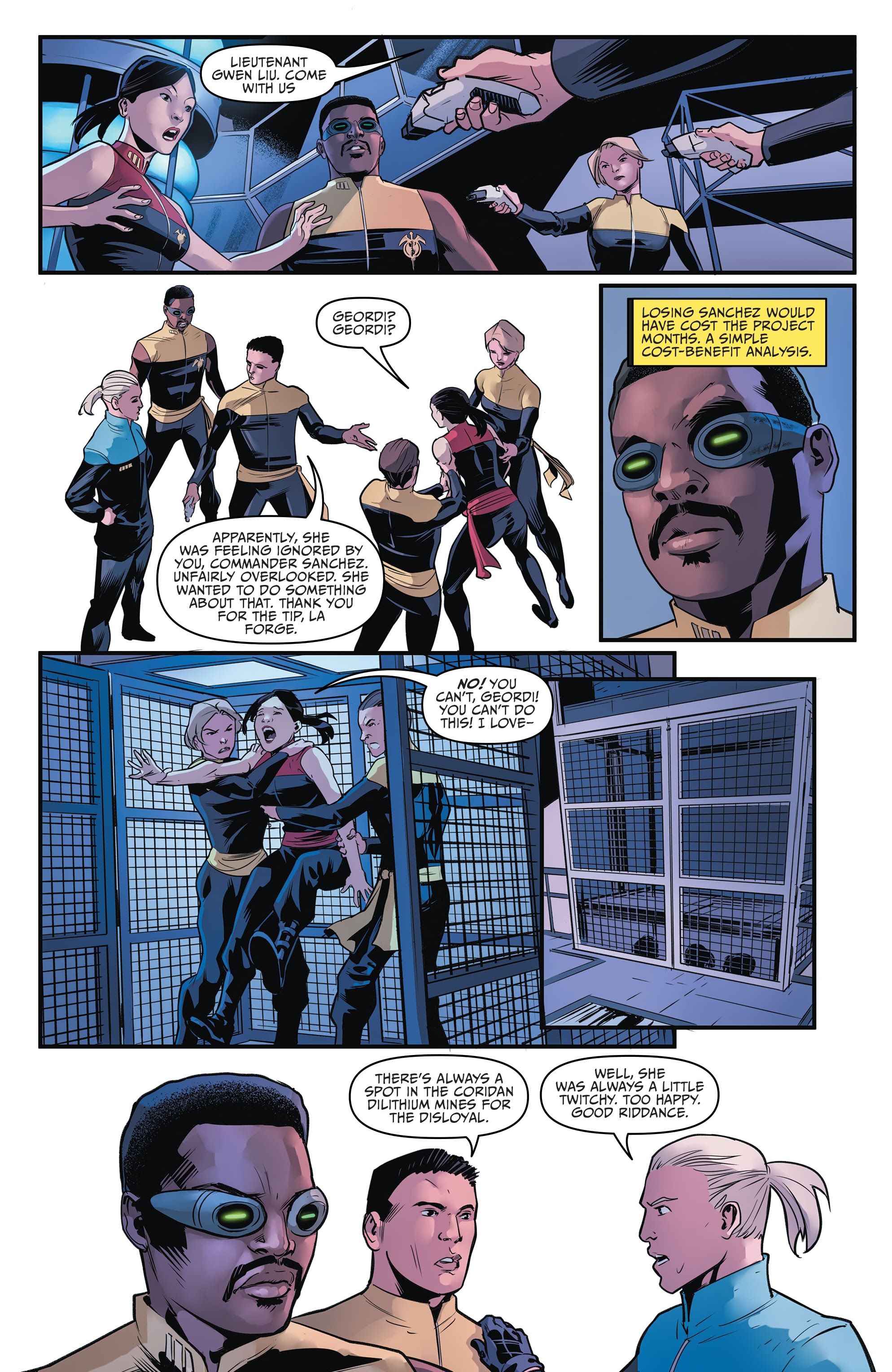 Read online Star Trek: The Mirror War - Captain LaForge comic -  Issue #1 - 18