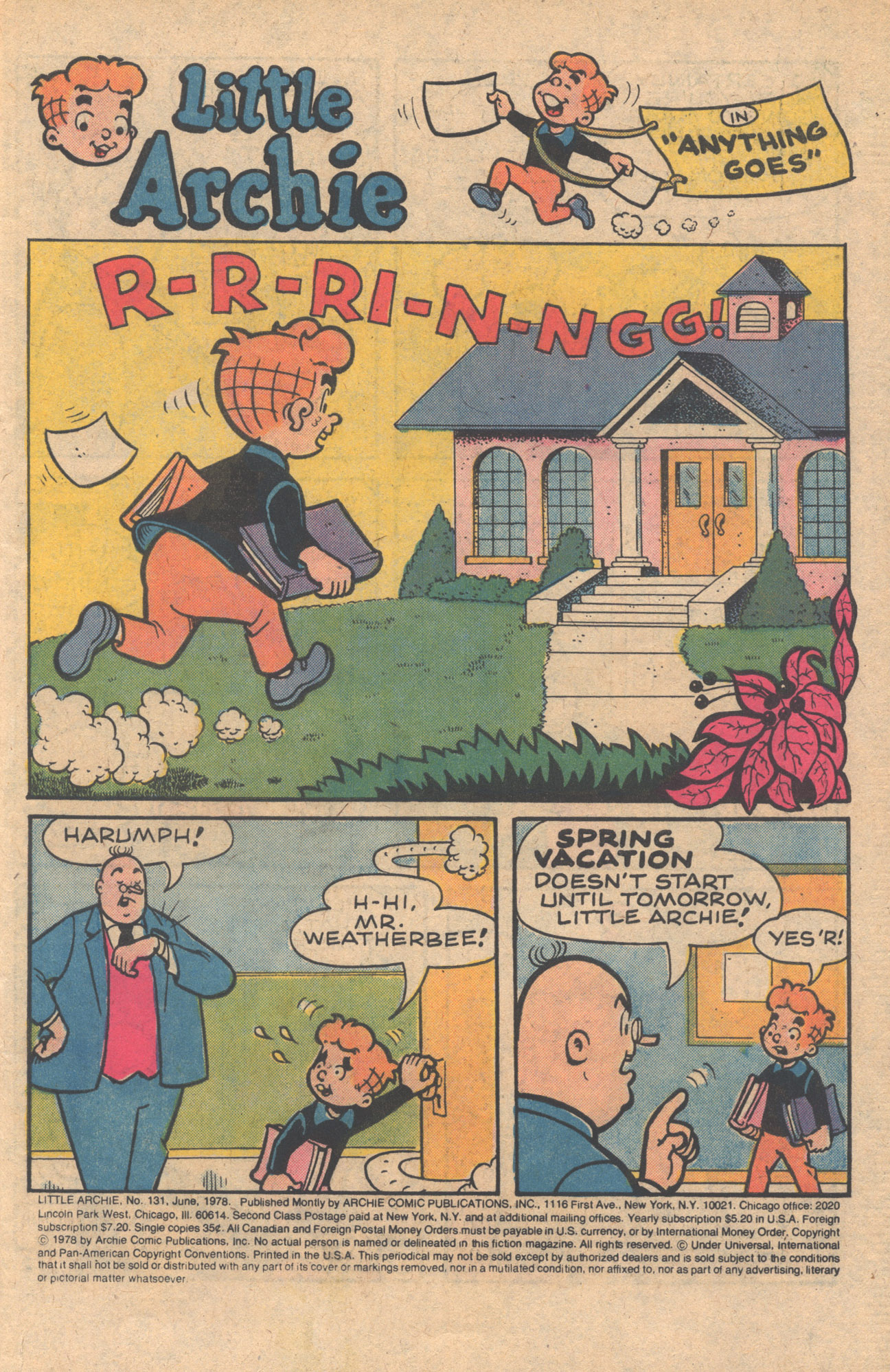 Read online The Adventures of Little Archie comic -  Issue #131 - 3