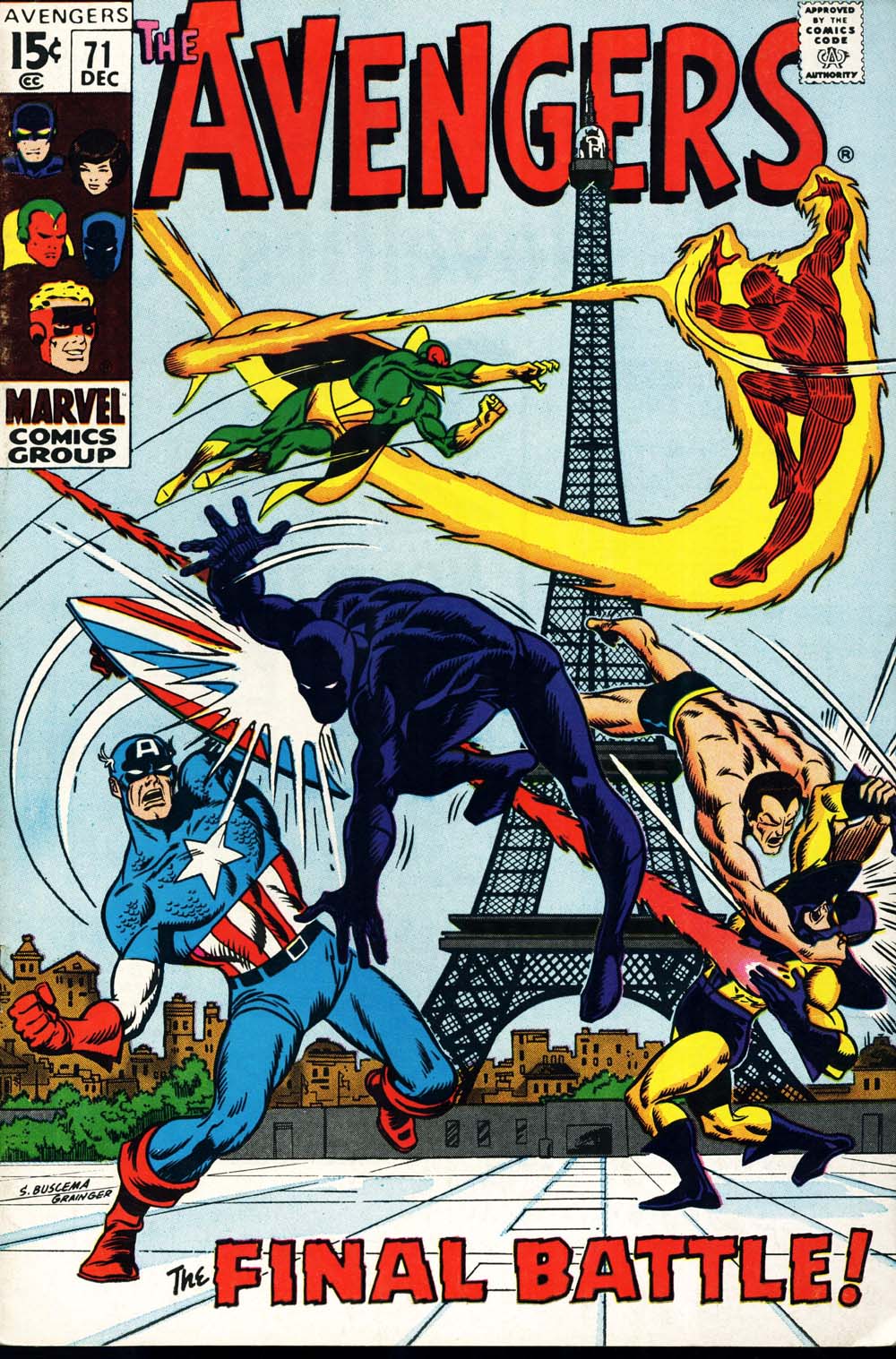 Read online The Avengers (1963) comic -  Issue #71 - 1