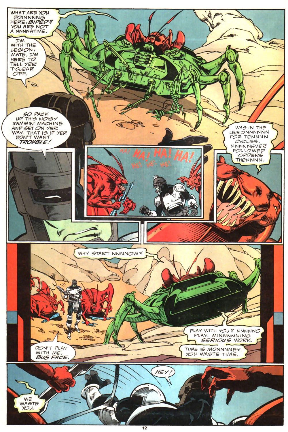 Read online Alien Legion (1987) comic -  Issue #18 - 15