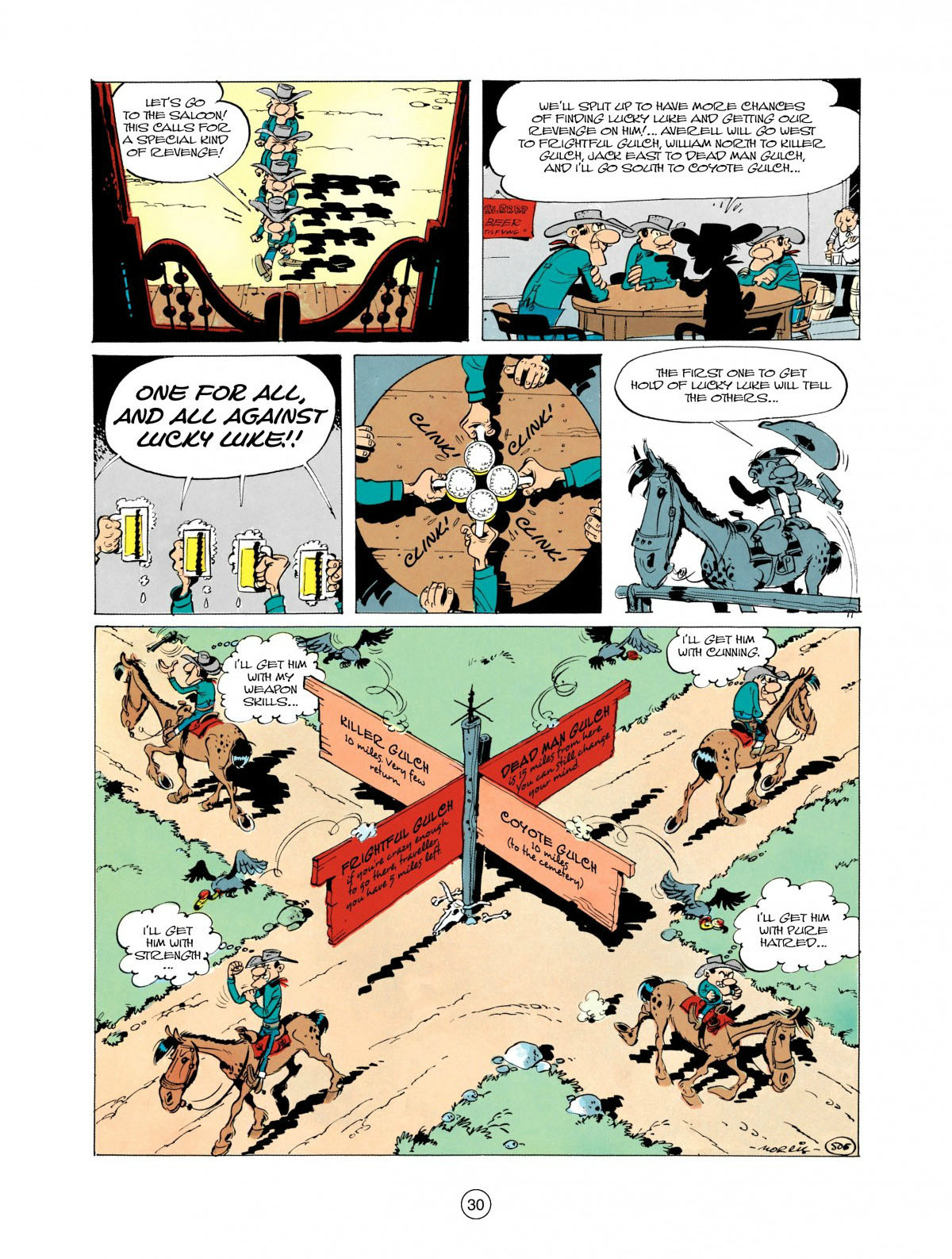 Read online A Lucky Luke Adventure comic -  Issue #28 - 31