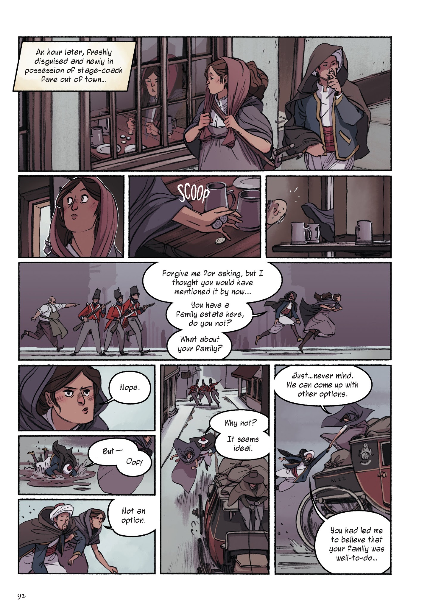 Read online Delilah Dirk and the King's Shilling comic -  Issue # TPB (Part 1) - 94