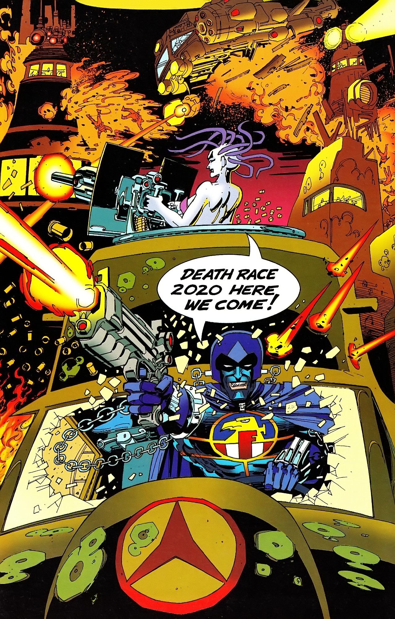 Read online Death Race 2020 comic -  Issue #3 - 25