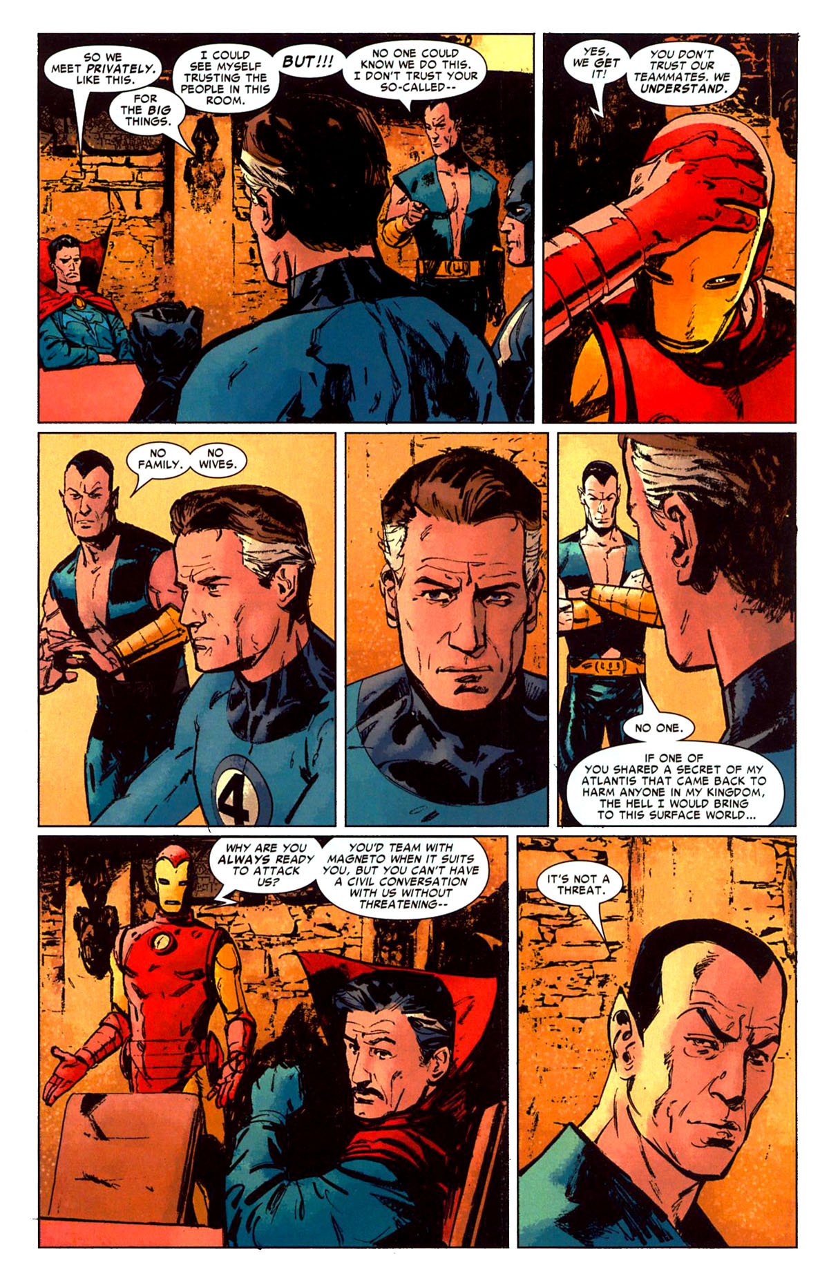 Read online New Avengers: Illuminati (2006) comic -  Issue # Full - 9