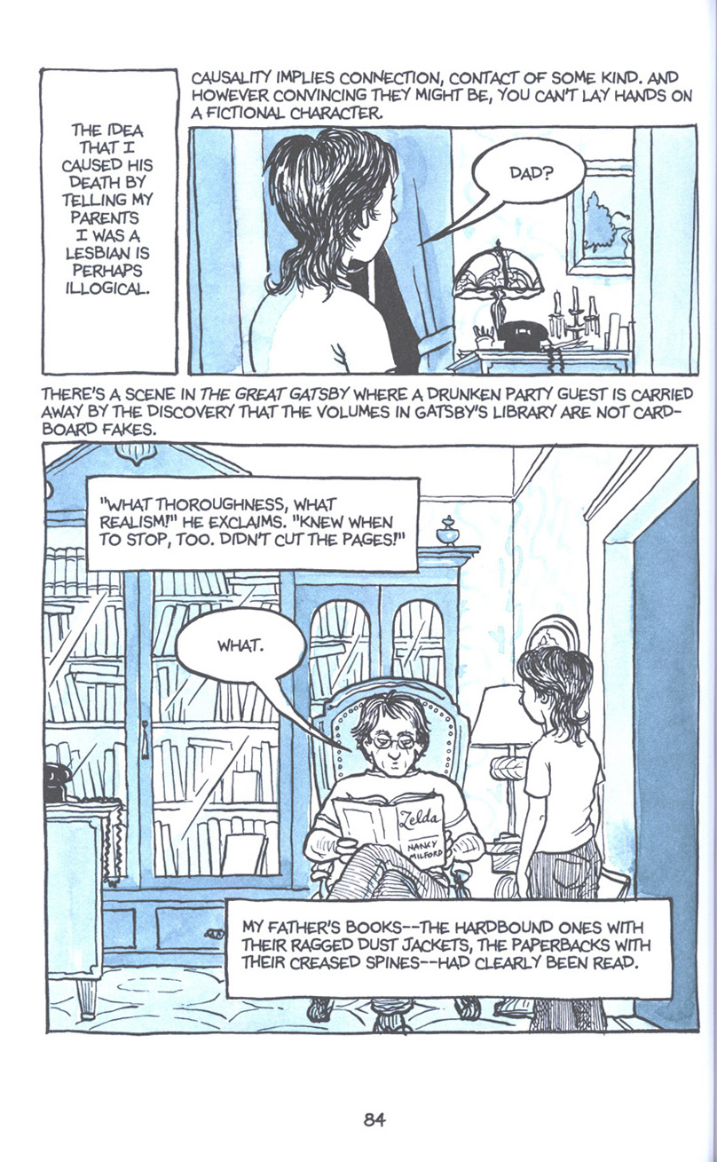 Read online Fun Home: A Family Tragicomic comic -  Issue # TPB - 91