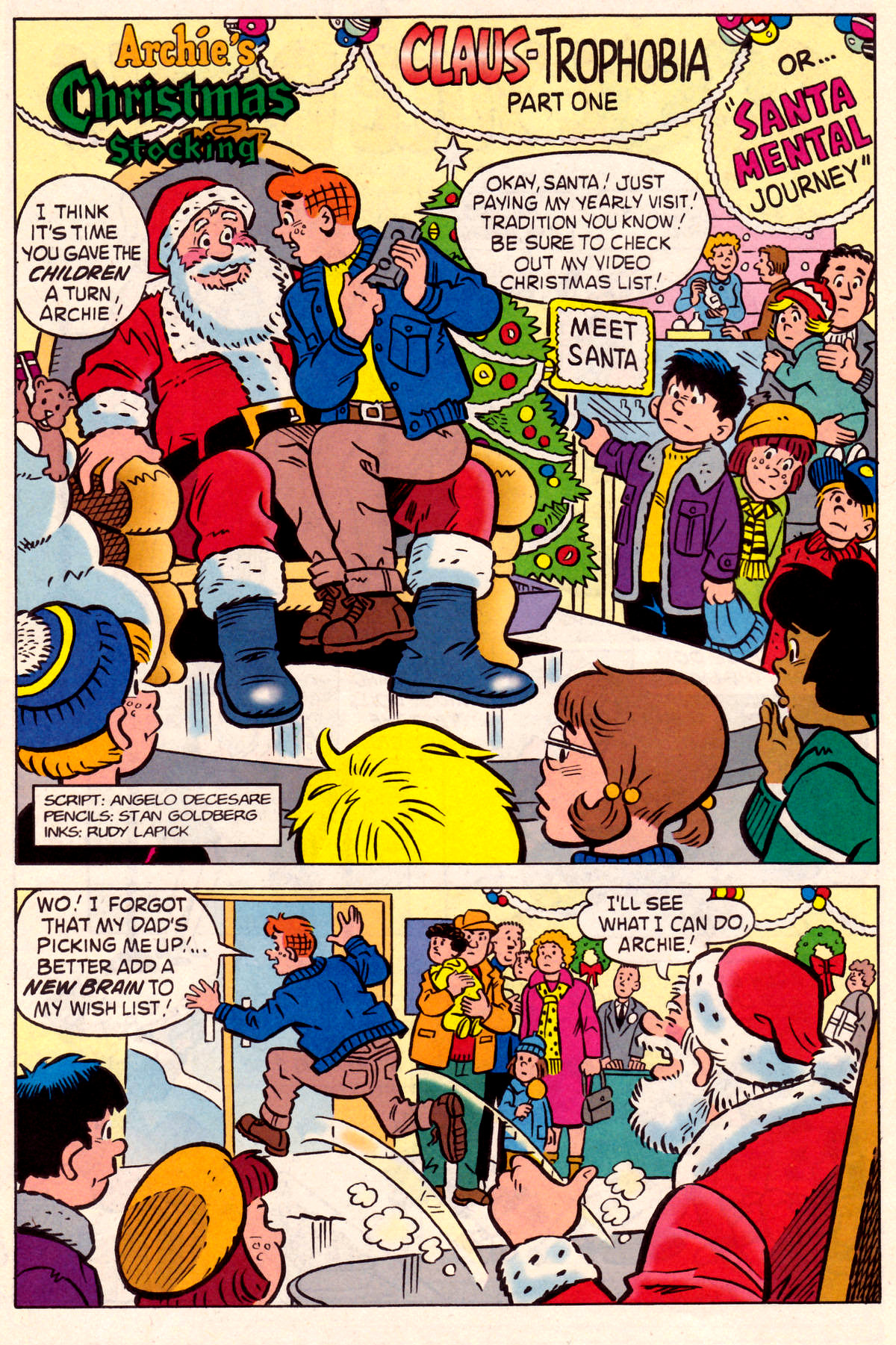 Read online Archie's Christmas Stocking comic -  Issue #5 - 31