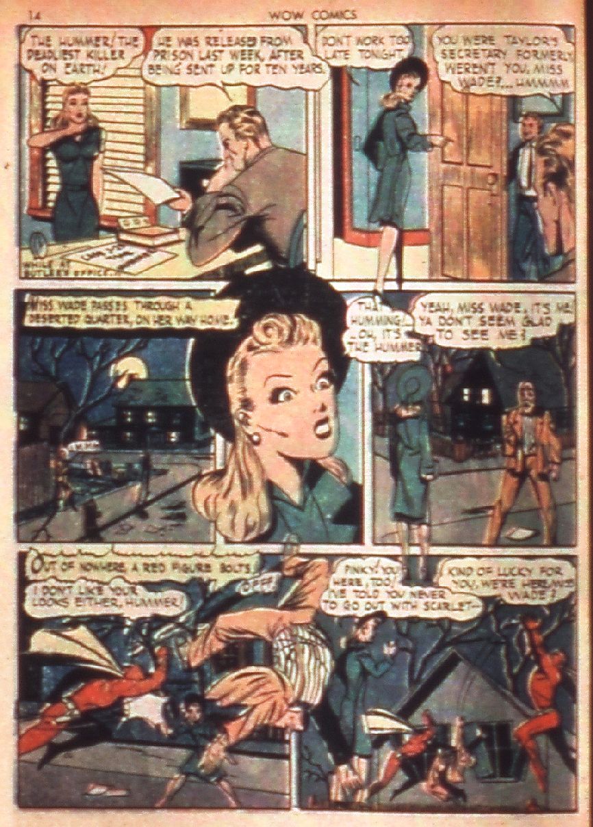 Read online Wow Comics comic -  Issue #4 - 16