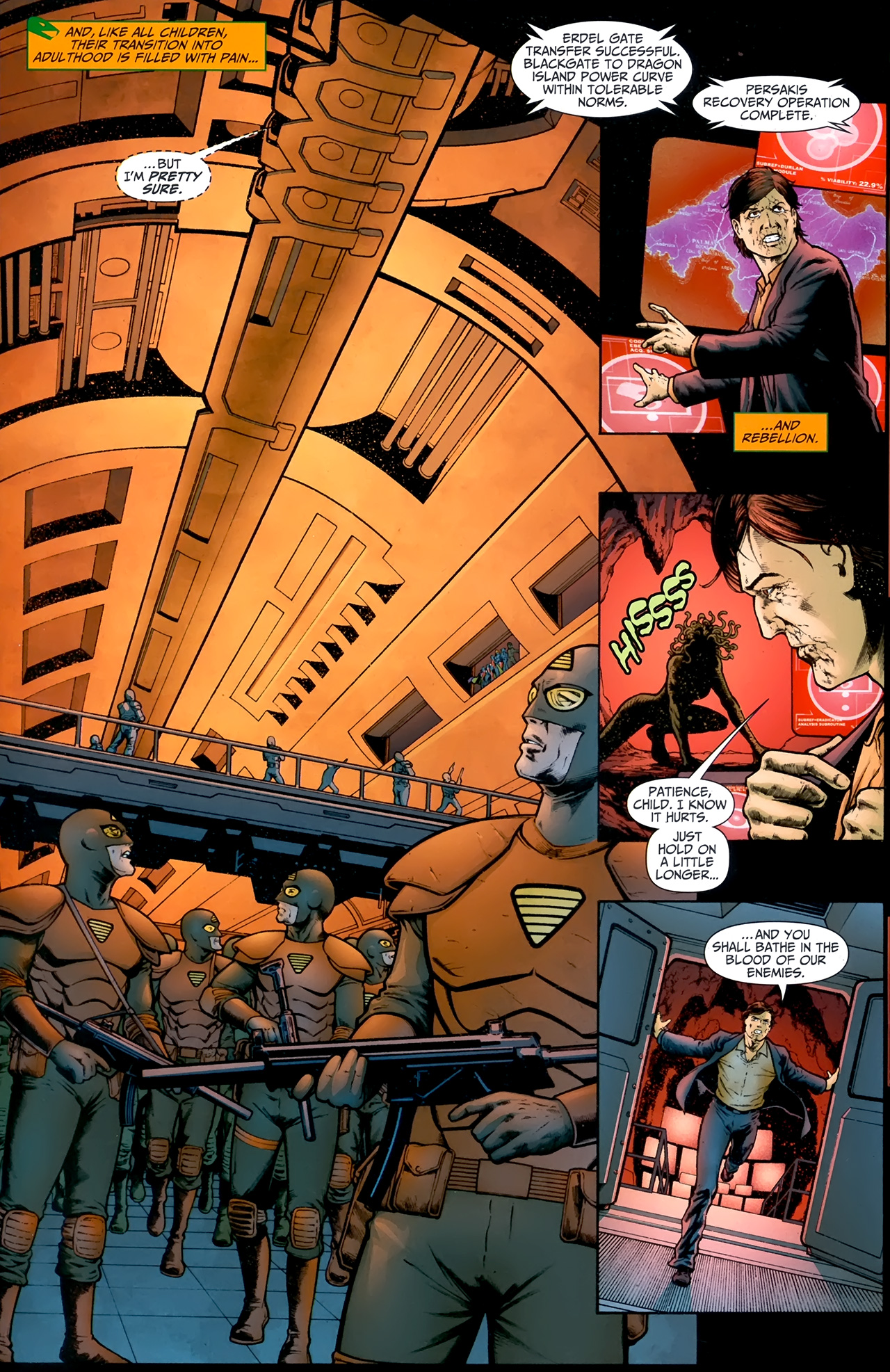 Read online JSA vs. Kobra comic -  Issue #5 - 17