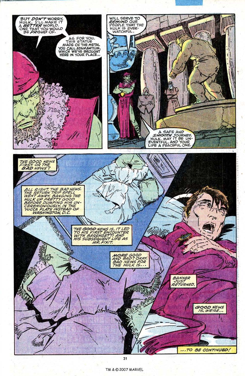 Read online The Incredible Hulk (1968) comic -  Issue #352 - 33