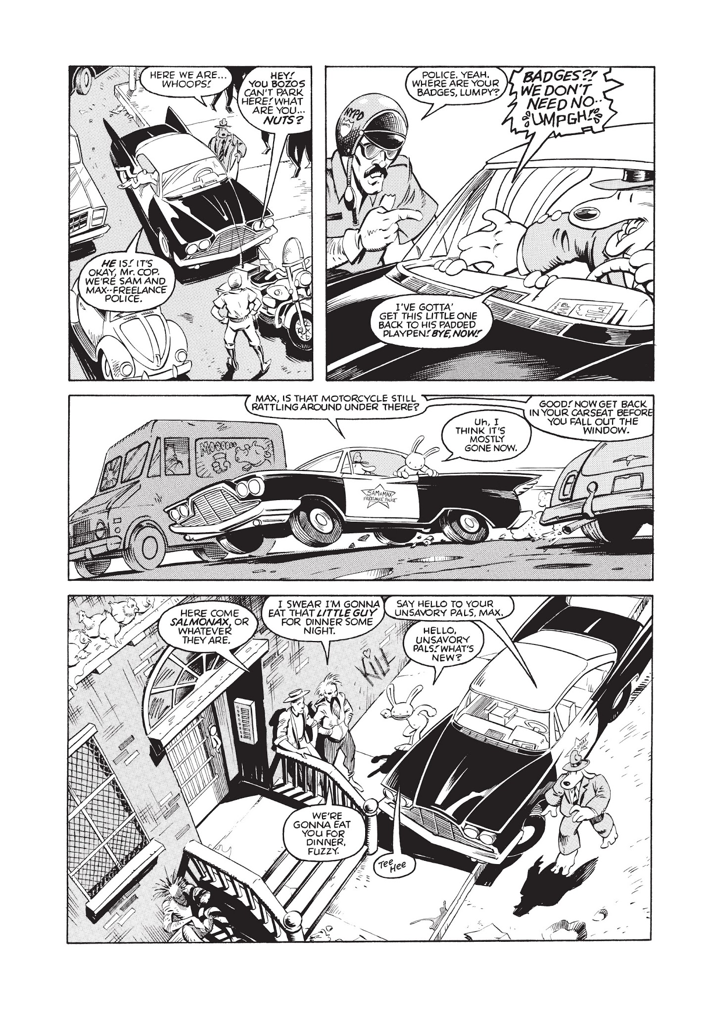 Read online Sam & Max Surfin' The Highway comic -  Issue # TPB - 11