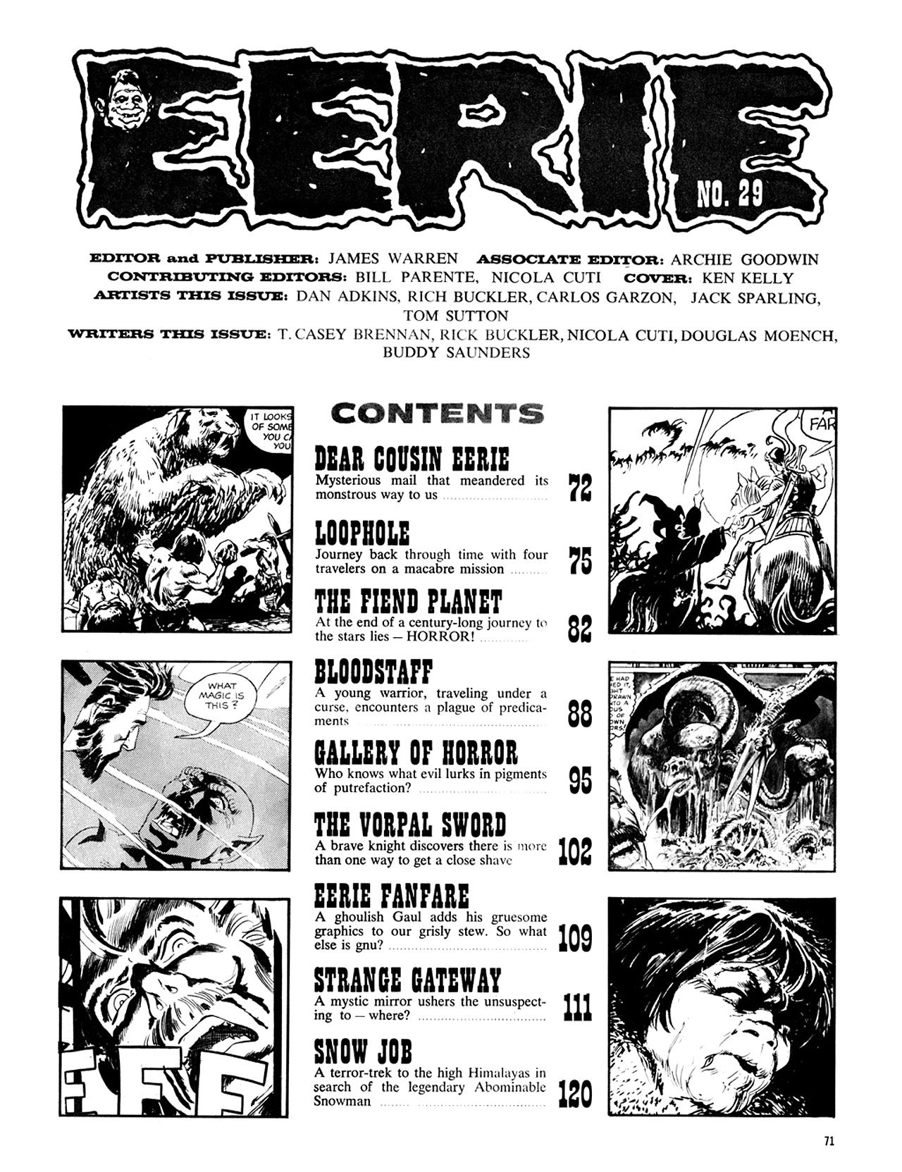 Read online Eerie Archives comic -  Issue # TPB 6 - 72