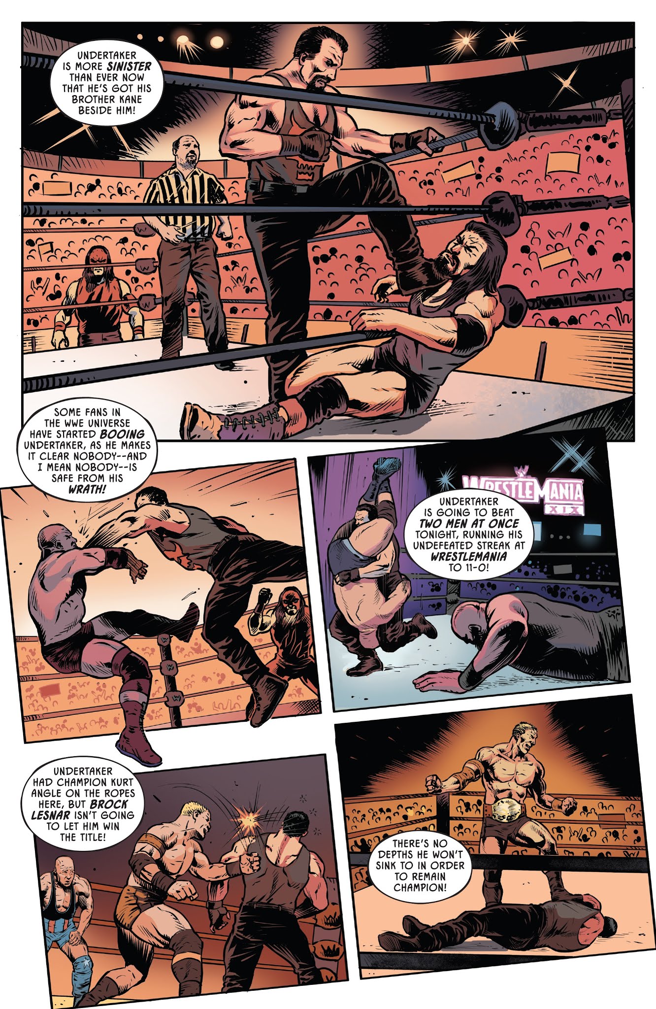 Read online WWE: Undertaker comic -  Issue # TPB - 66