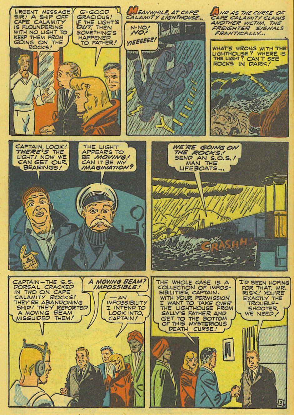 Read online Super-Mystery Comics comic -  Issue #43 - 42