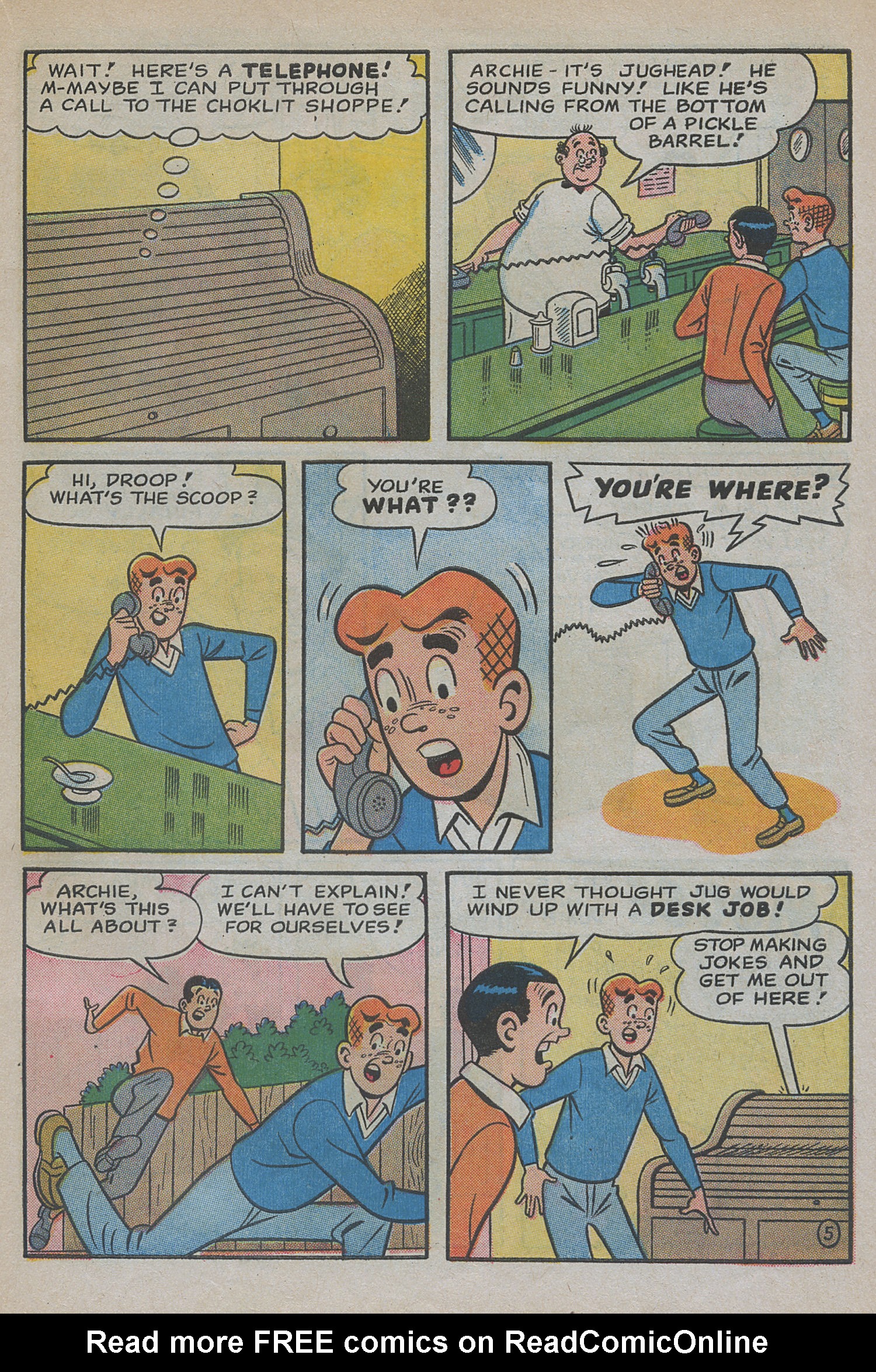 Read online Archie's Pal Jughead comic -  Issue #114 - 23