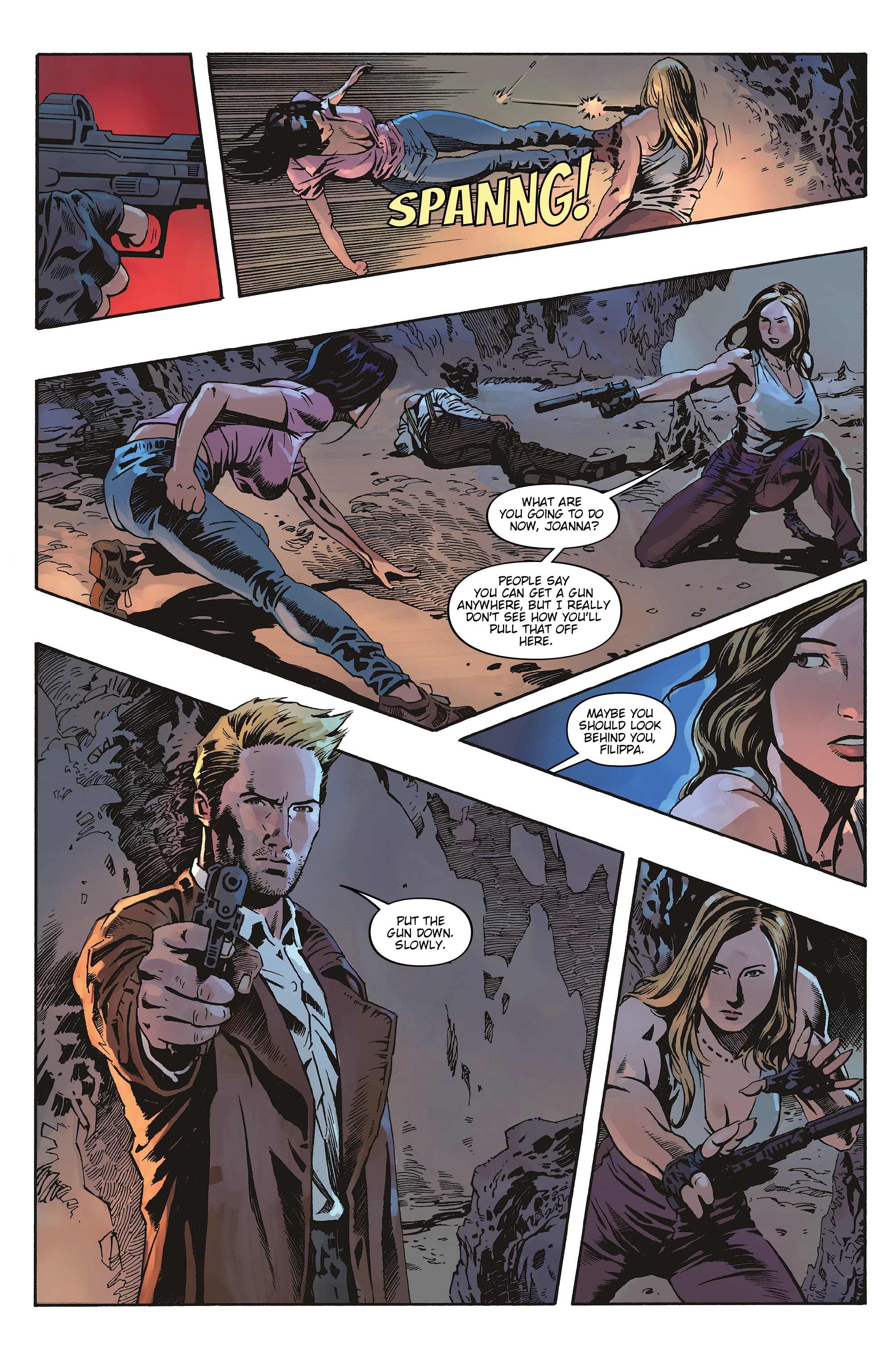 Read online Gun Honey: Blood for Blood comic -  Issue #3 - 14