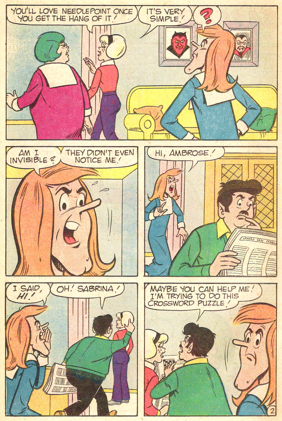 Read online Sabrina The Teenage Witch (1971) comic -  Issue #72 - 14