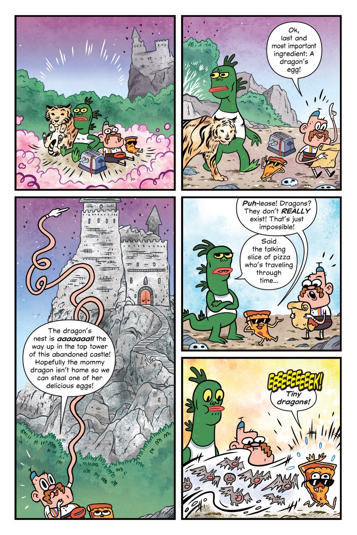 Read online Uncle Grandpa and the Time Casserole comic -  Issue # TPB - 113