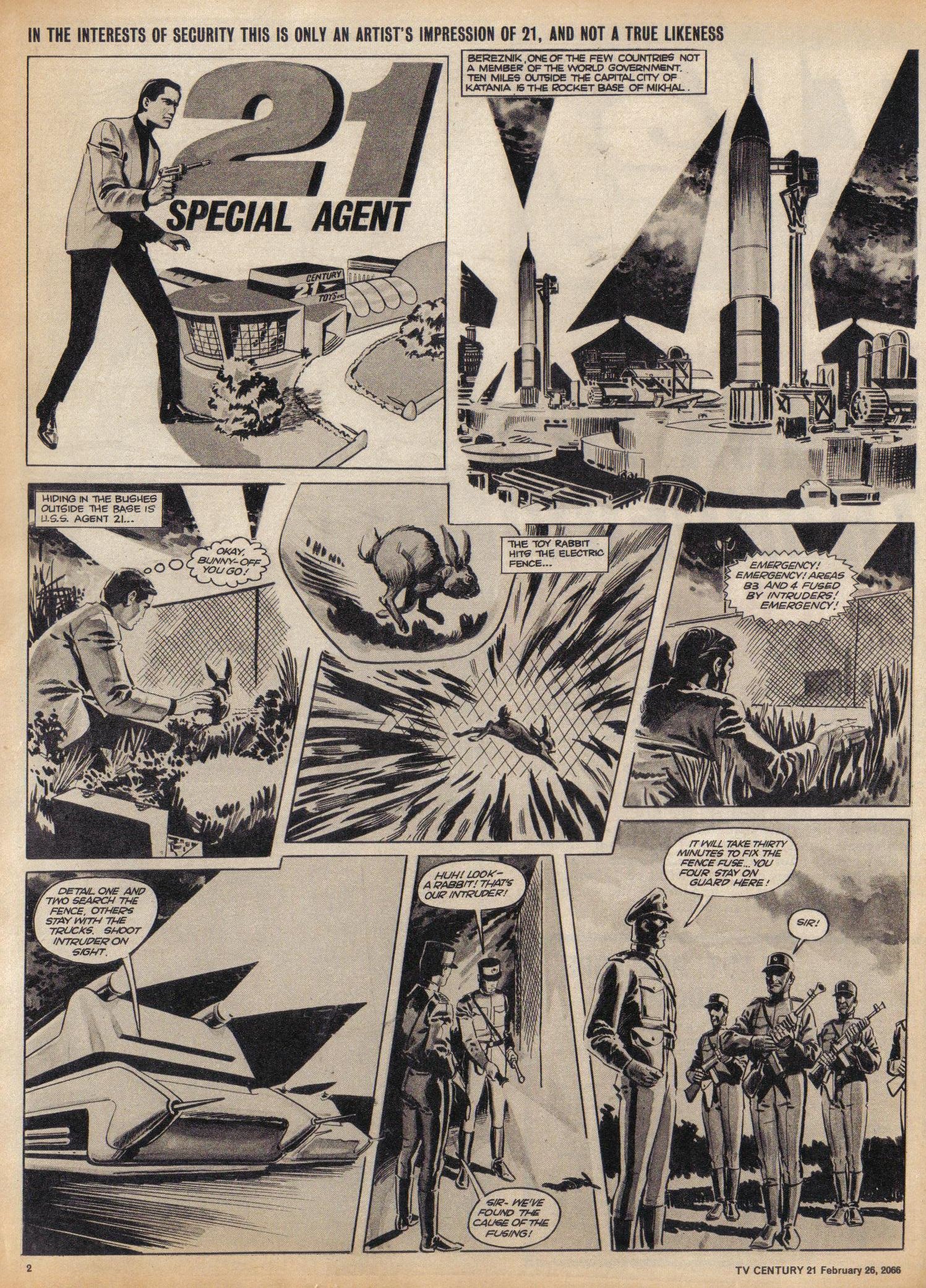 Read online TV Century 21 (TV 21) comic -  Issue #58 - 2
