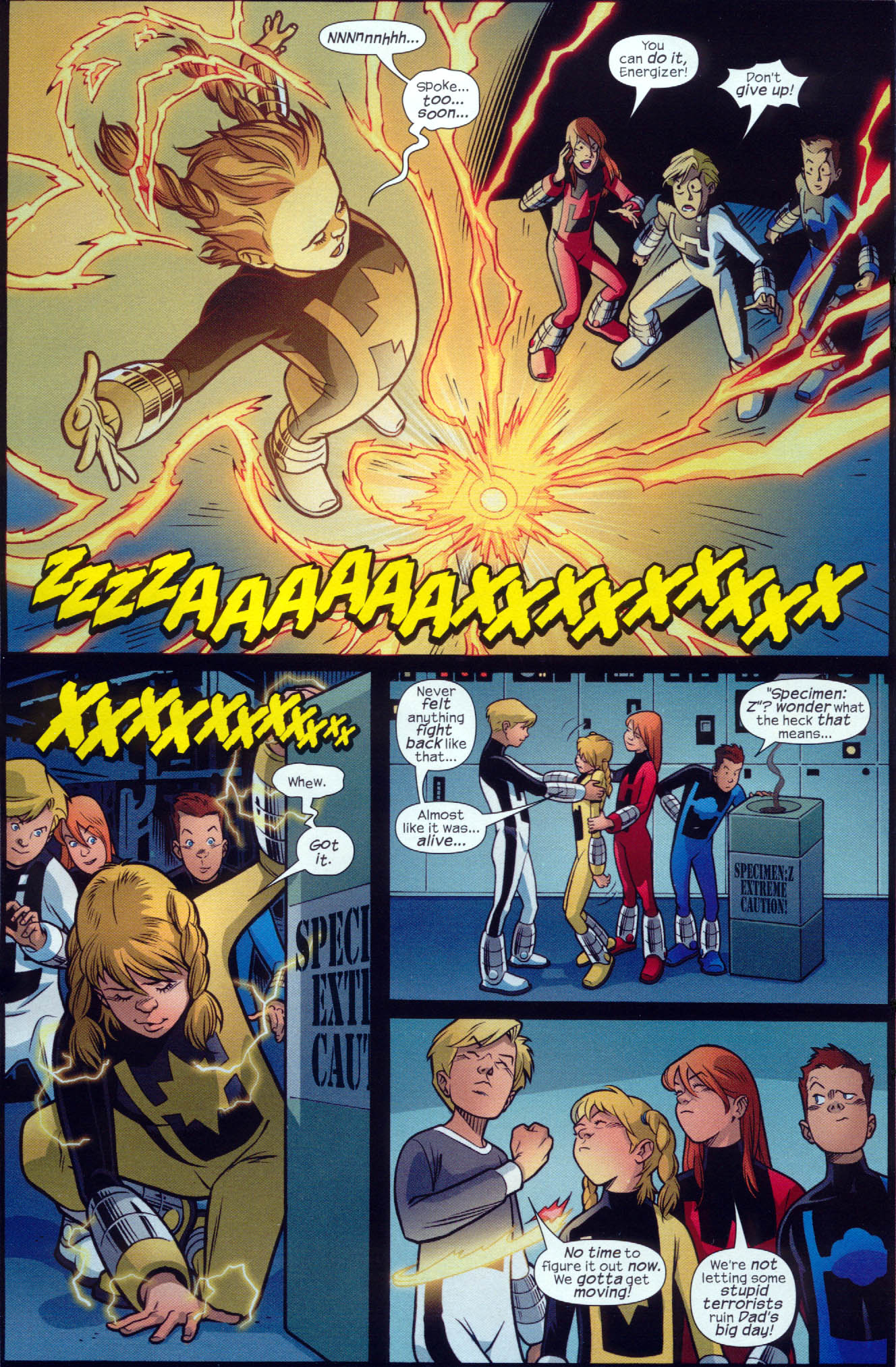 Read online Hulk and Power Pack comic Issue 2