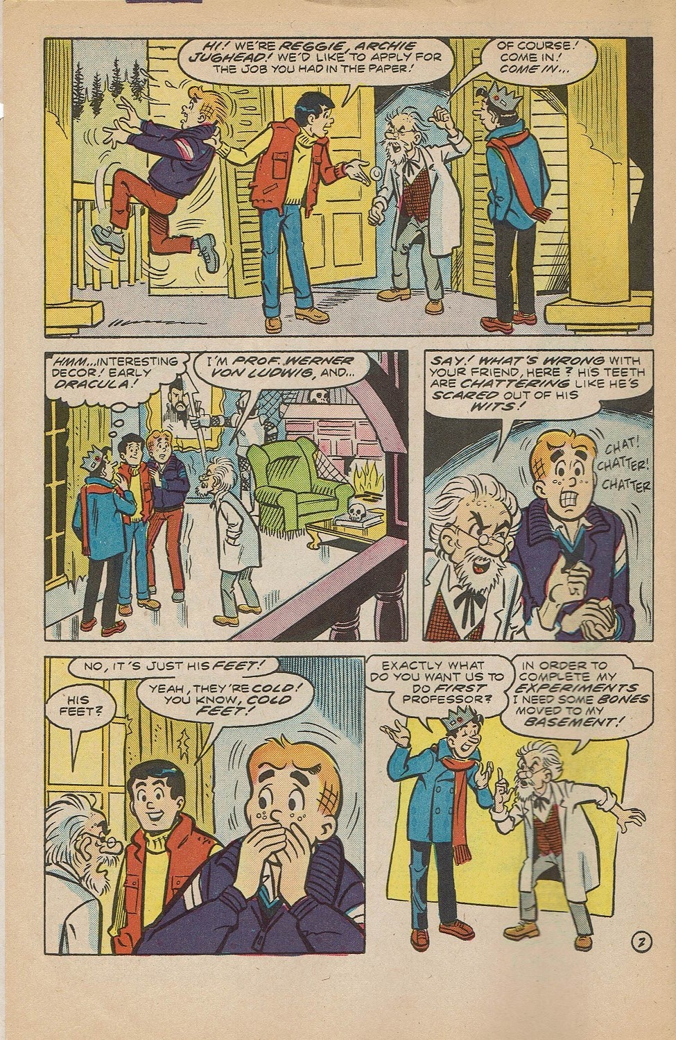 Read online Life With Archie (1958) comic -  Issue #253 - 4