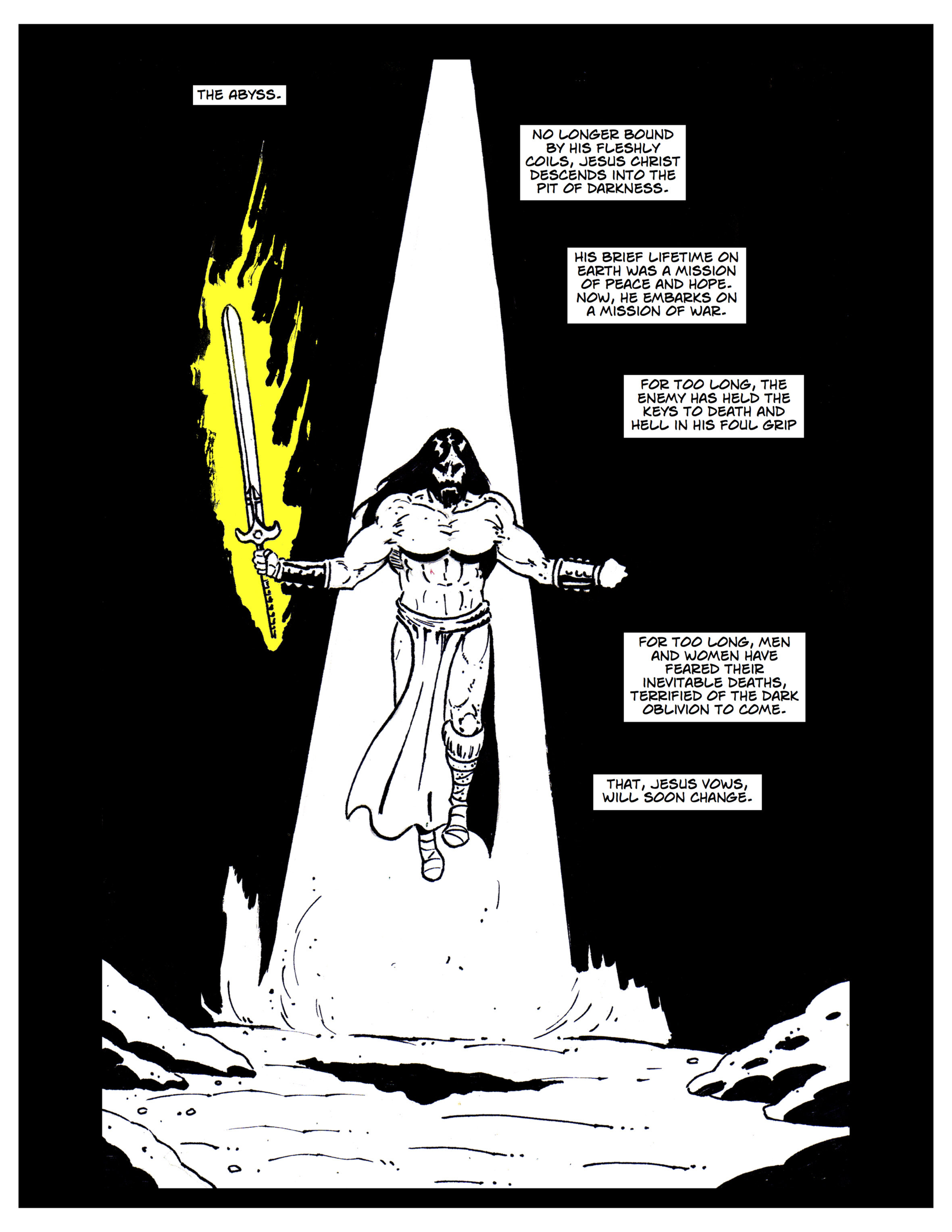 Read online Jesus Christ Demon Slayer comic -  Issue #1 - 3