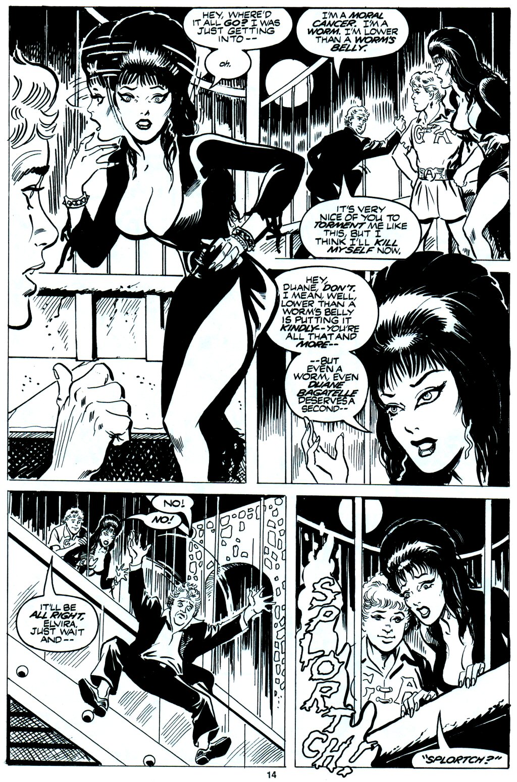 Read online Elvira, Mistress of the Dark comic -  Issue #5 - 16