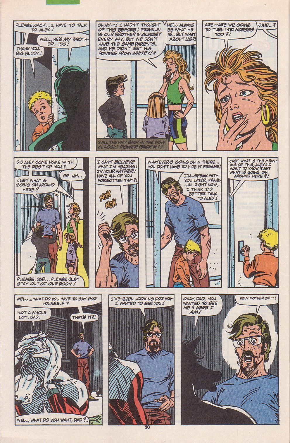 Read online Power Pack (1984) comic -  Issue #60 - 24