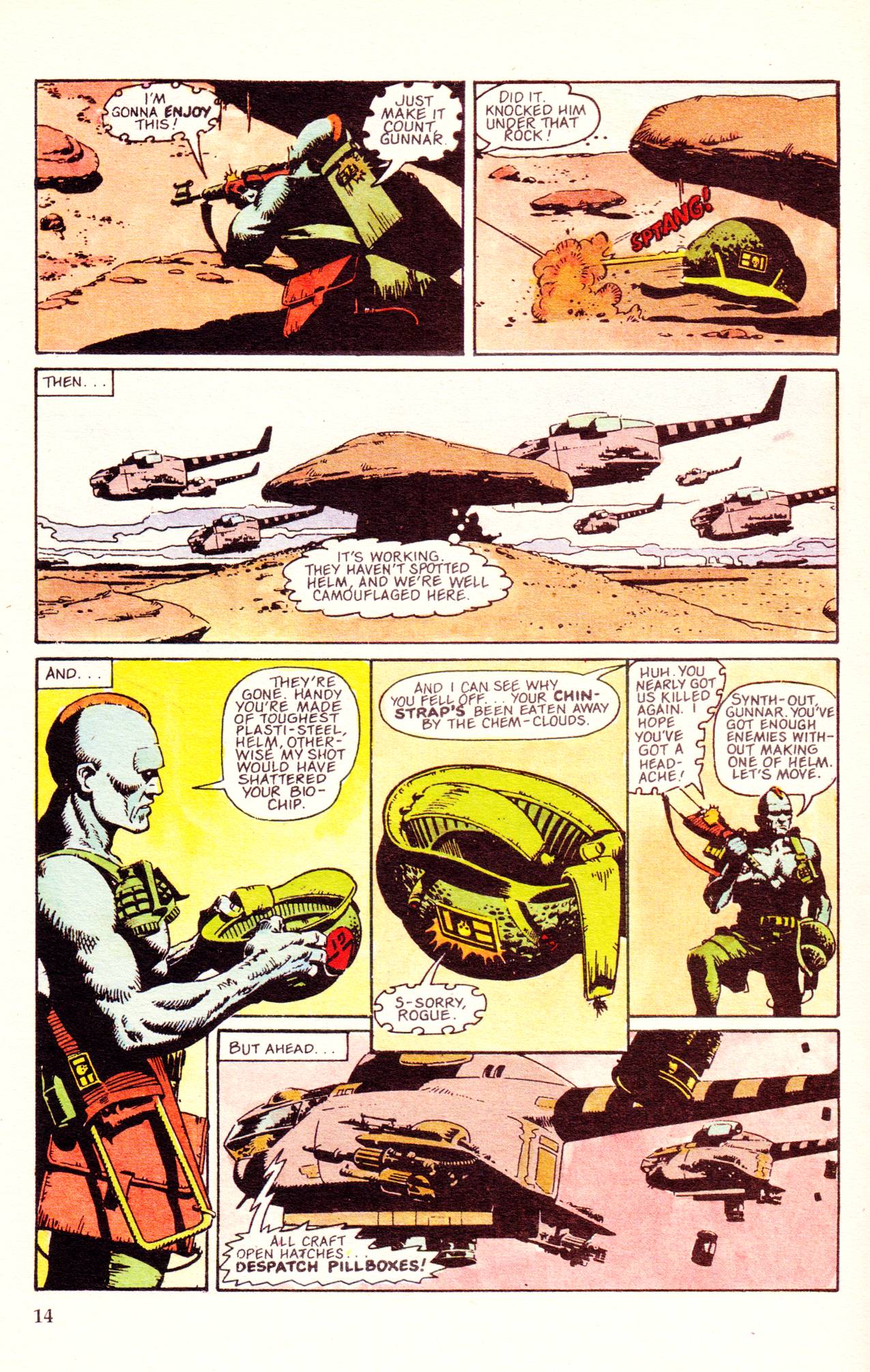 Read online Rogue Trooper (1986) comic -  Issue #7 - 14