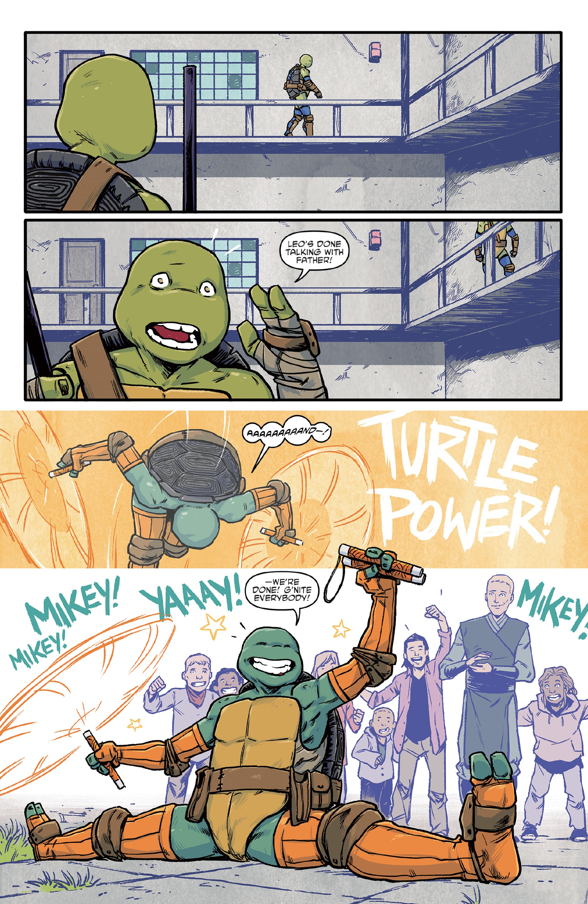 Read online Teenage Mutant Ninja Turtles: Best Of comic -  Issue # Michelangelo - 63